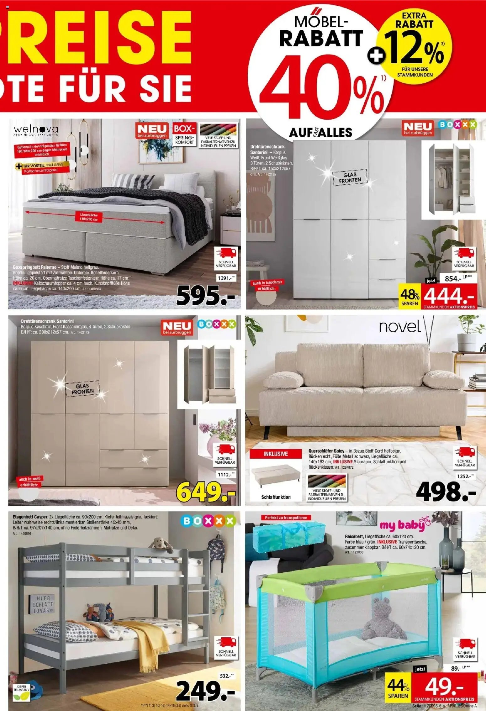 Zurbrüggen Mega Sparpreise