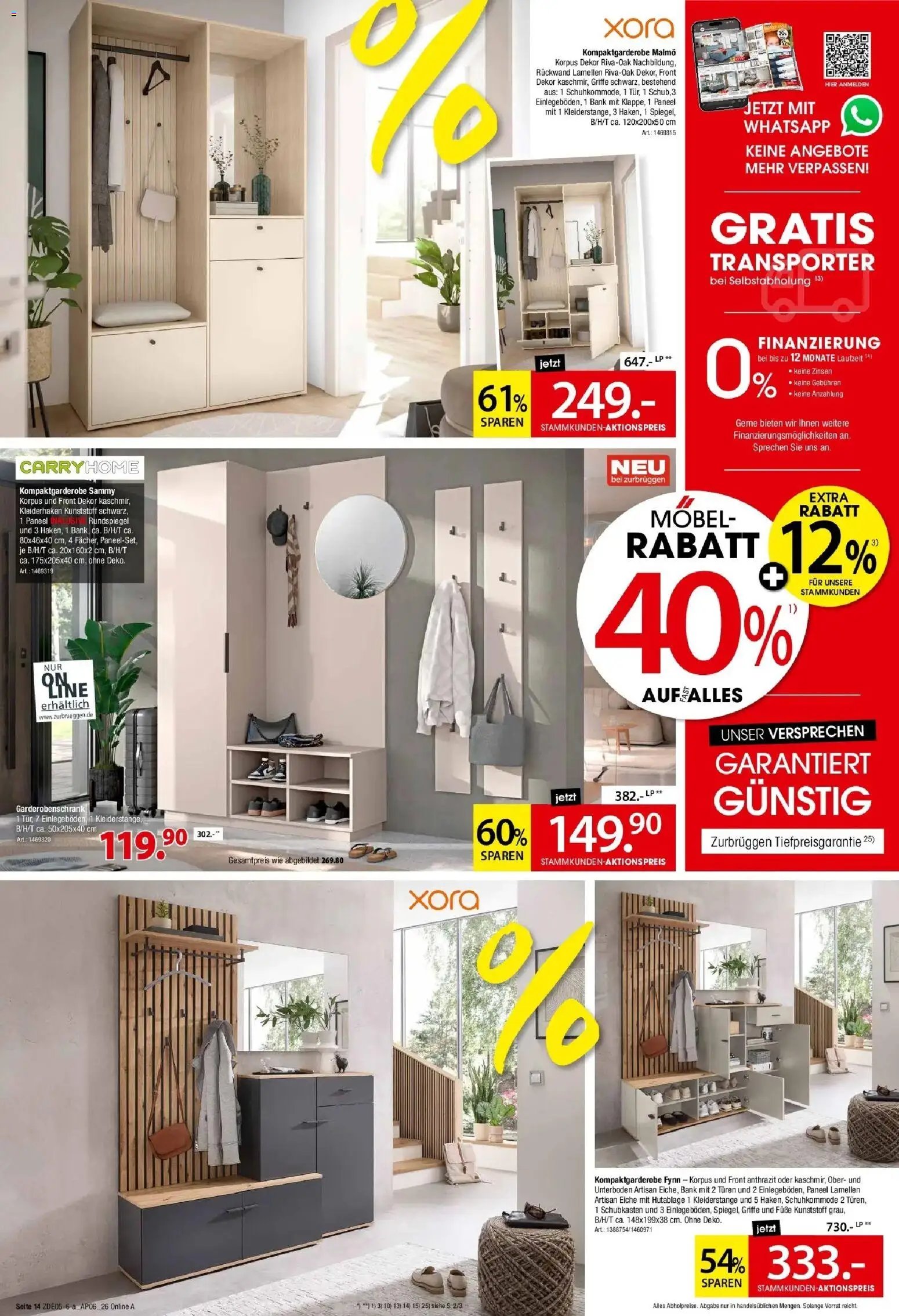 Zurbrüggen Mega Sparpreise