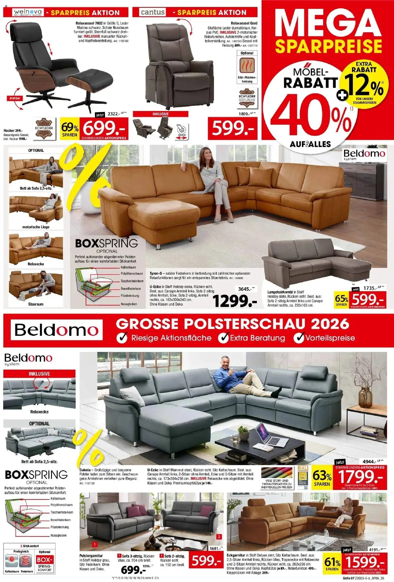 Zurbrüggen Mega Sparpreise