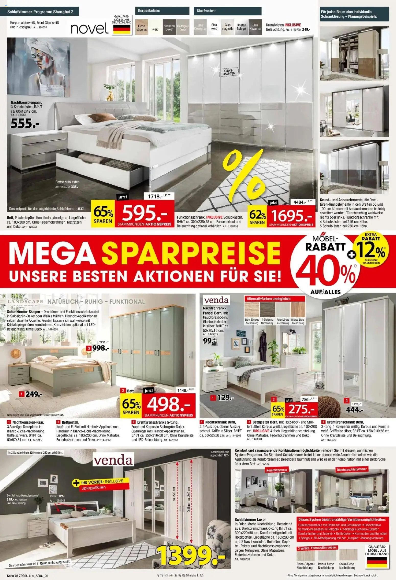 Zurbrüggen Mega Sparpreise