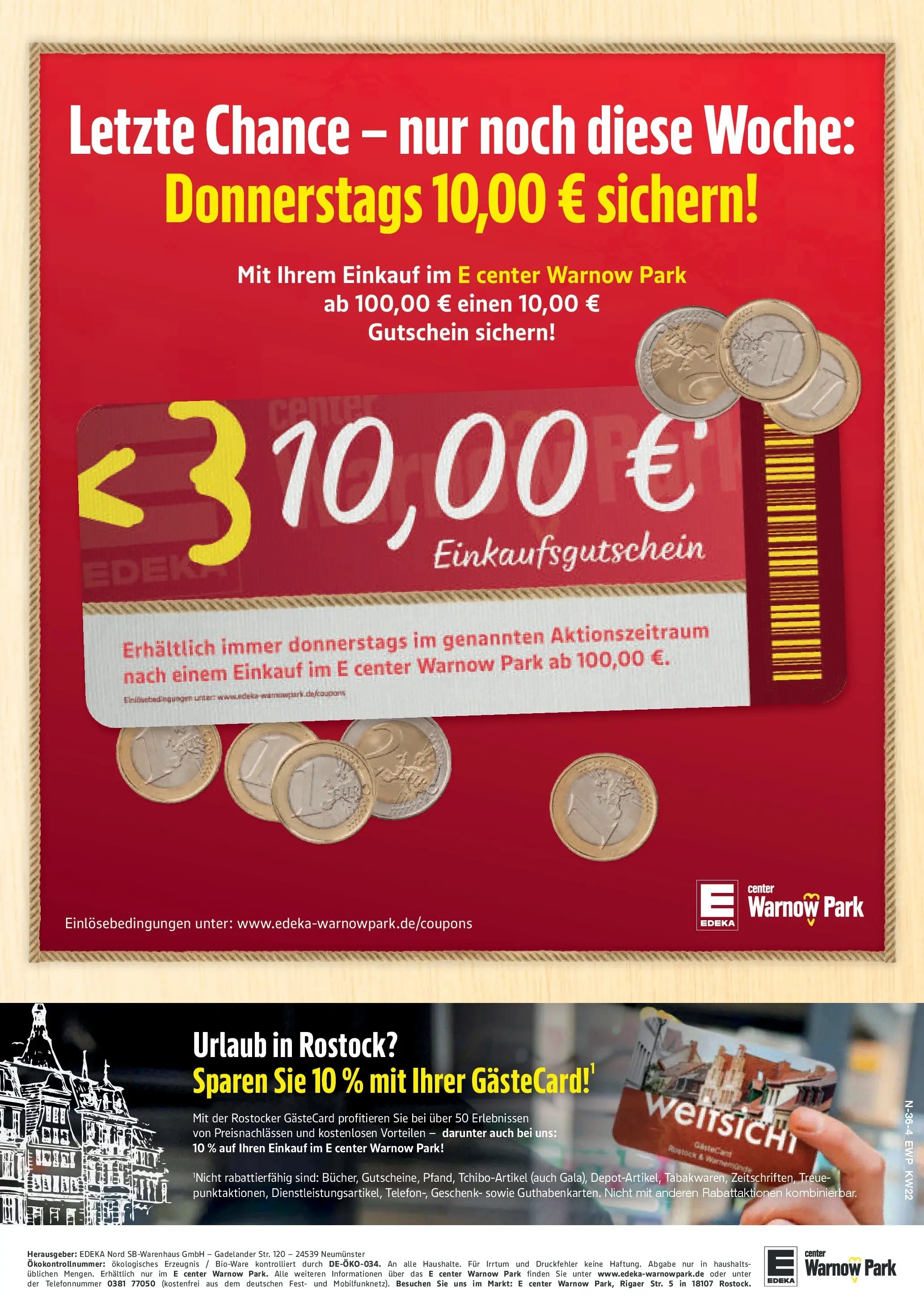 Edeka prospekt Rostock