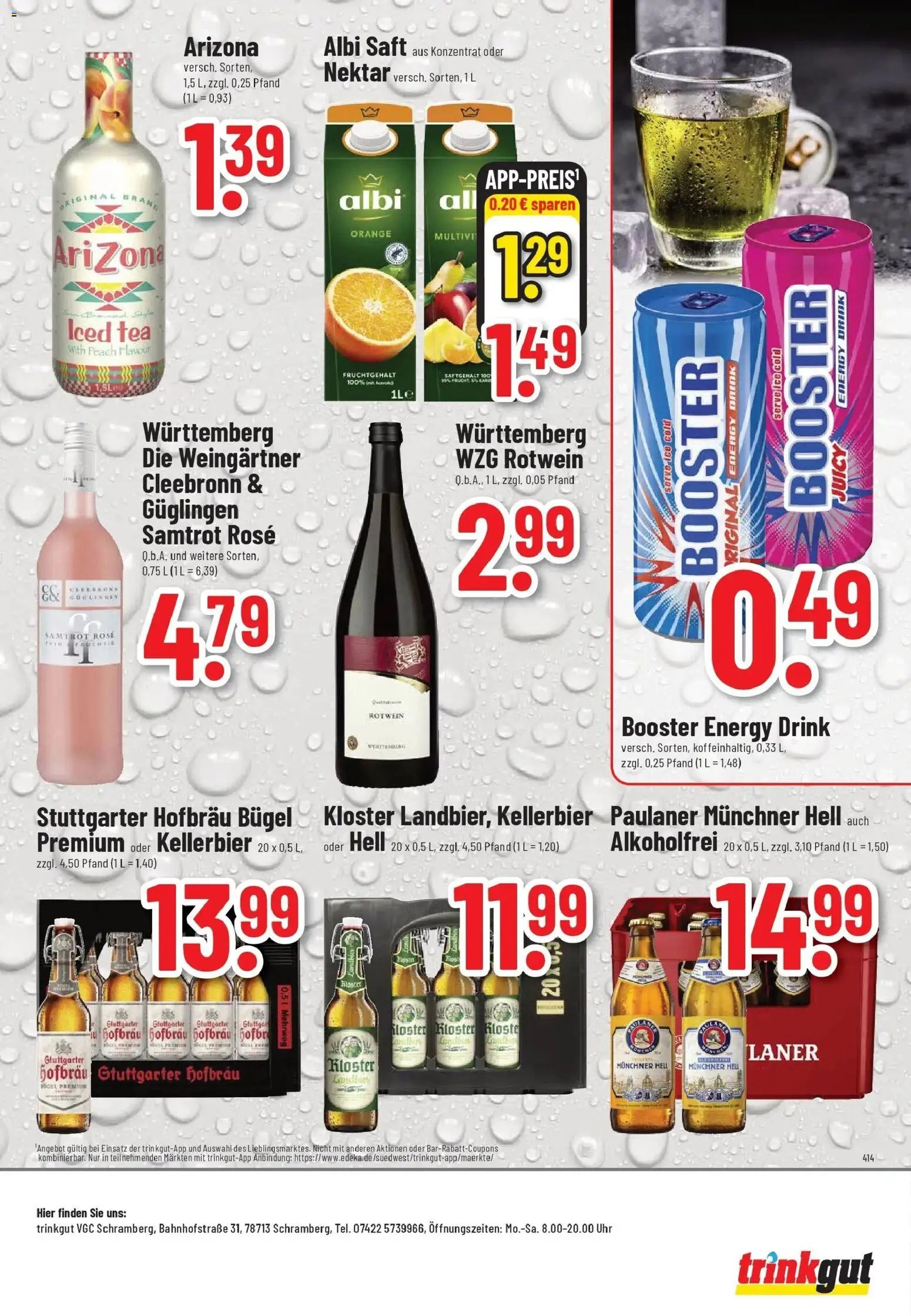 Trinkgut Prospekt Schramberg	