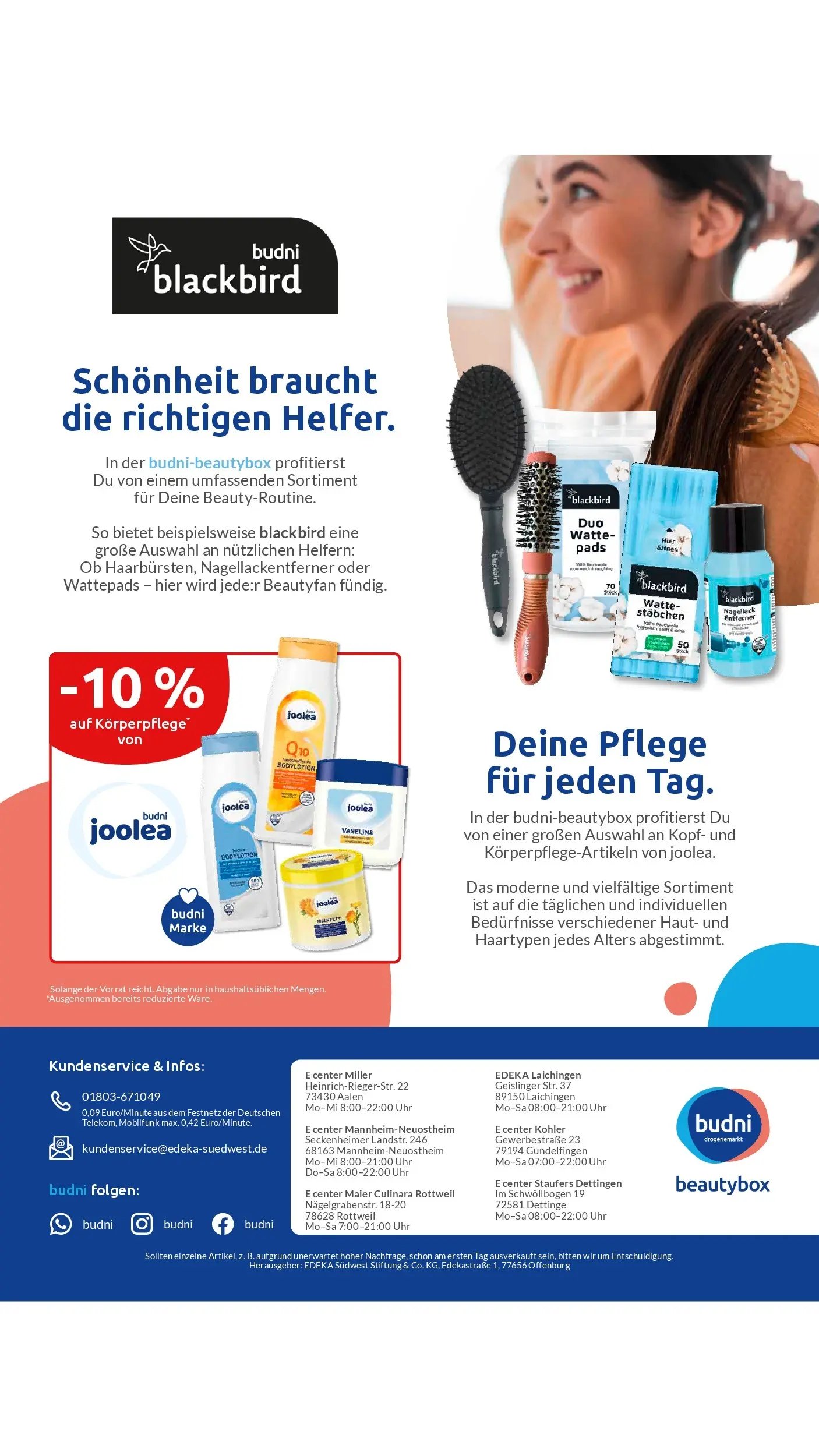 E center Prospekt Mannheim-Neuostheim	 (2026-05-04 - 2026-05-09)
