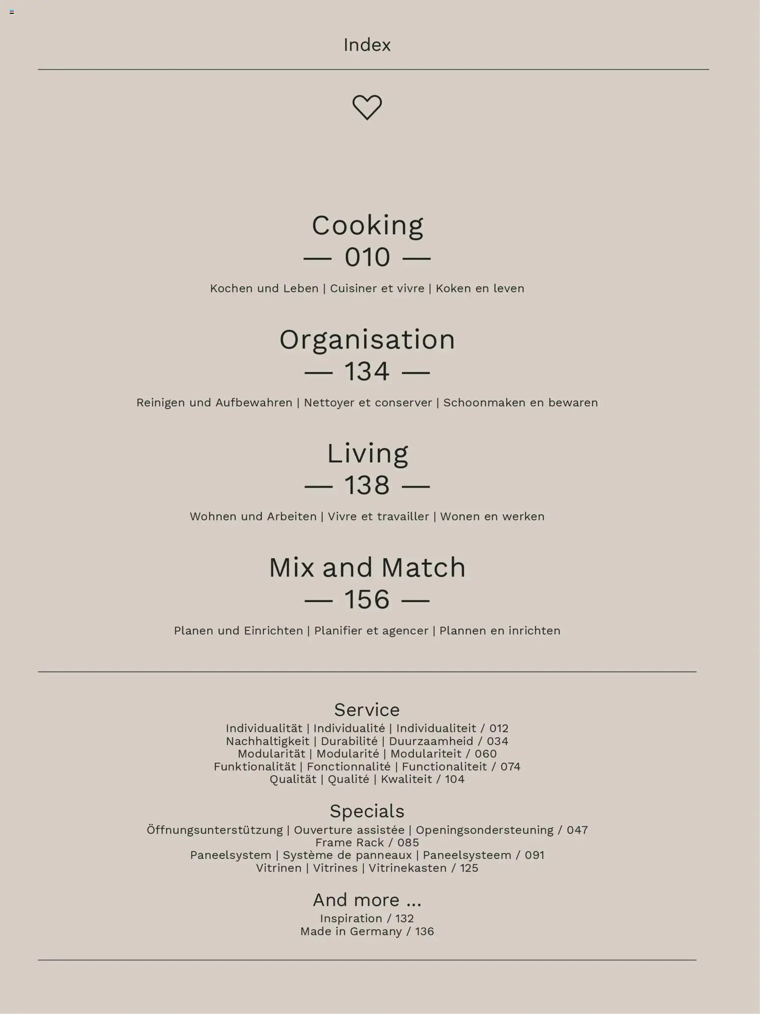 Ostermann Interline Küchenprospekt 2026