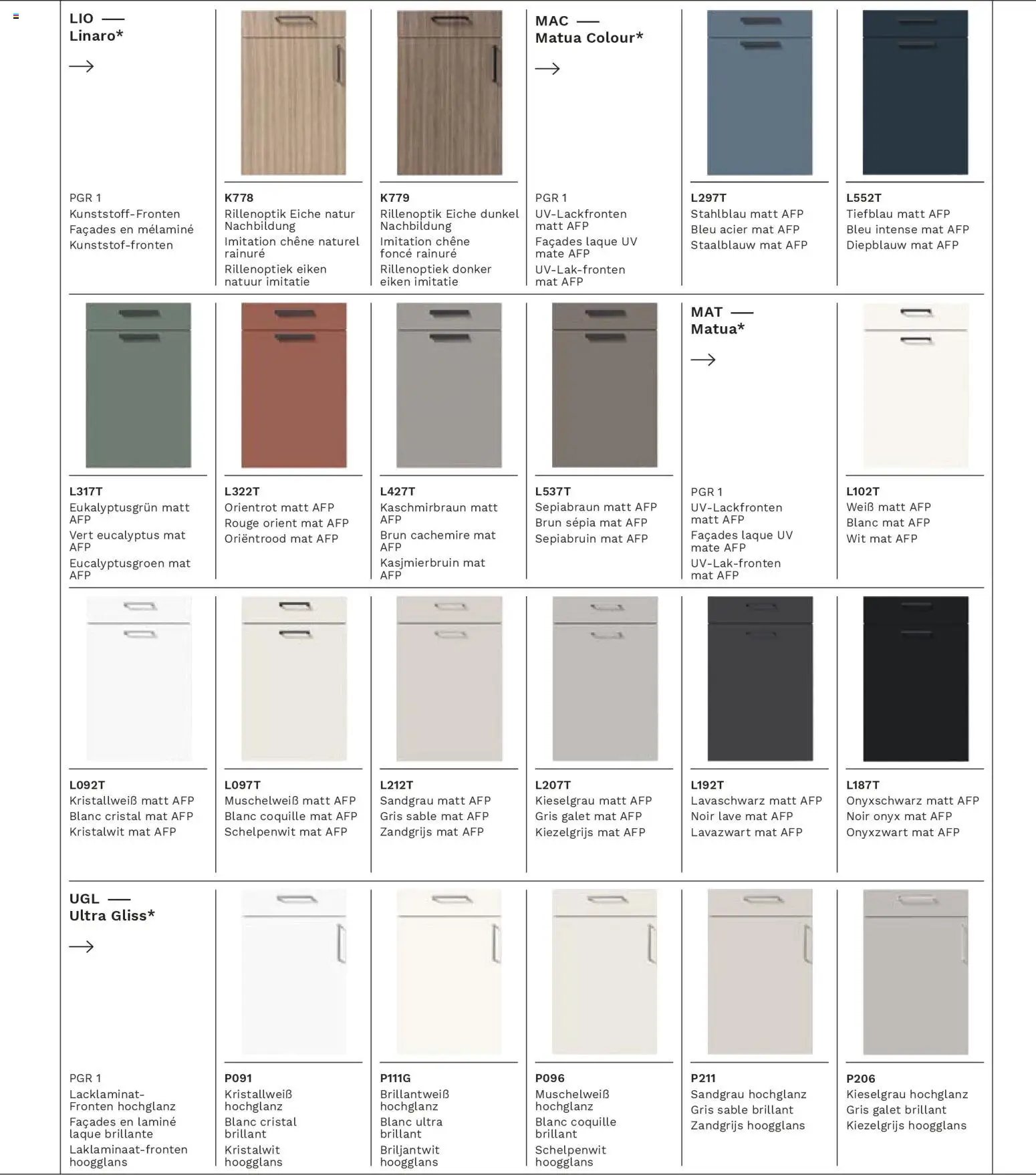 Ostermann Interline Küchenprospekt 2026