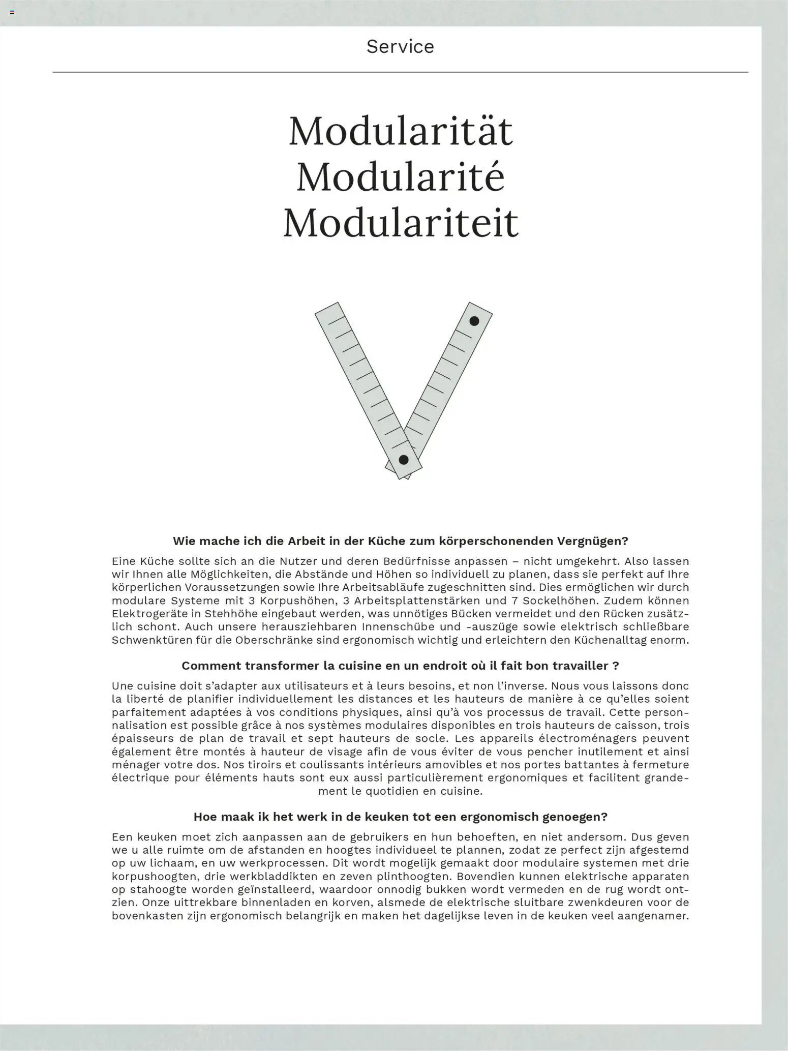Ostermann Interline Küchenprospekt 2026