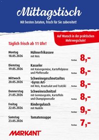 Markant  Mittagstisch