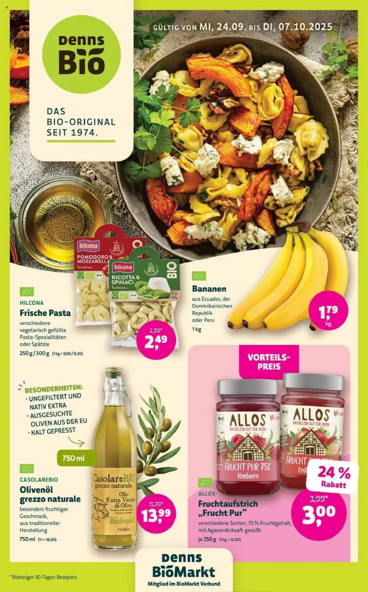 Denns BioMarkt Angebote (2025-09-24 - 2025-10-07) | 1