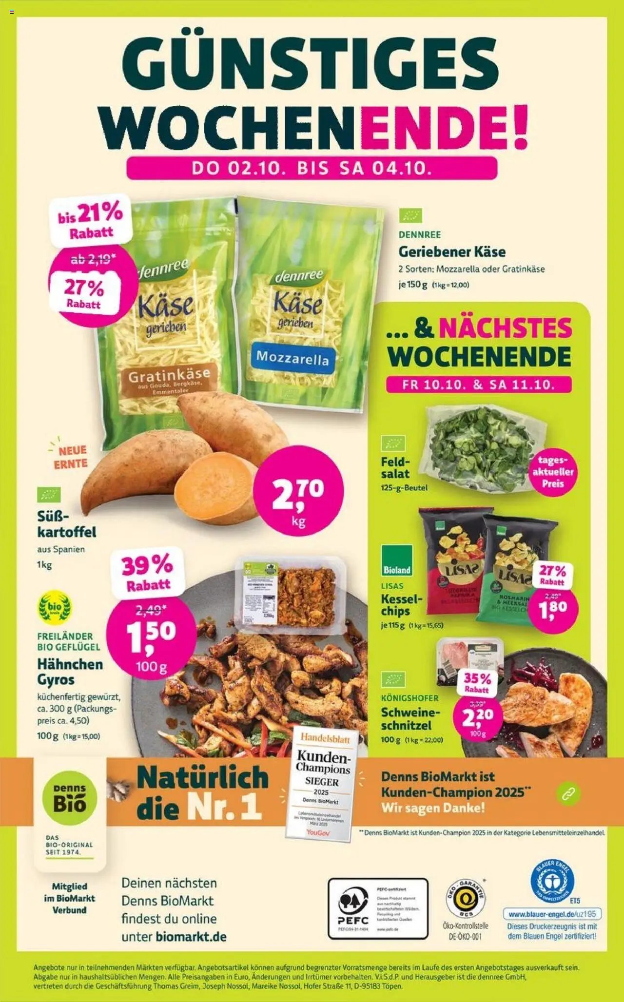 Denns BioMarkt Angebote (2025-09-24 - 2025-10-07) | 14