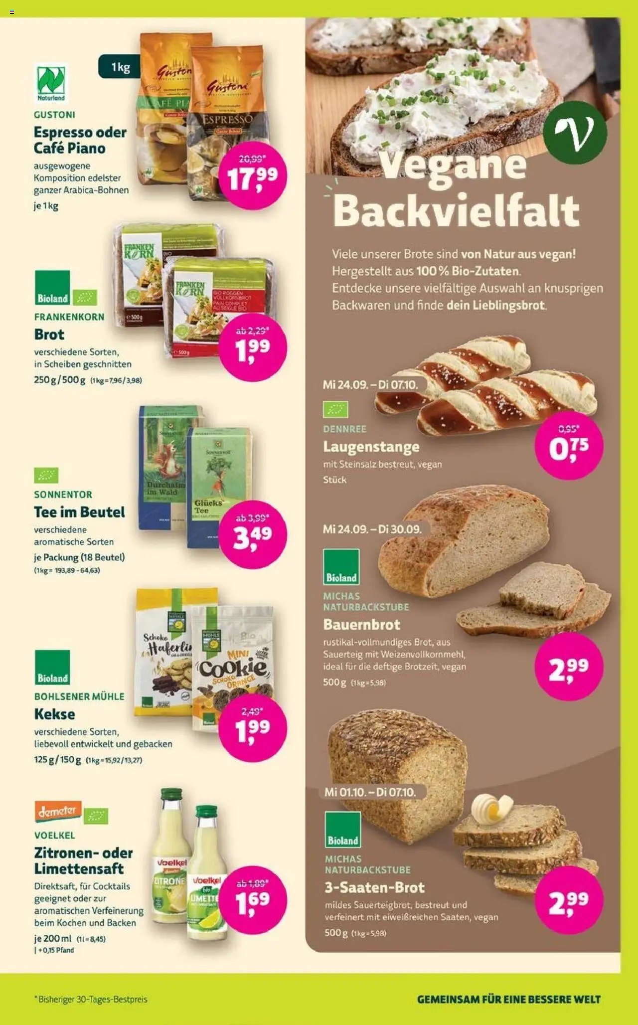 Denns BioMarkt Angebote (2025-09-24 - 2025-10-07) | 9