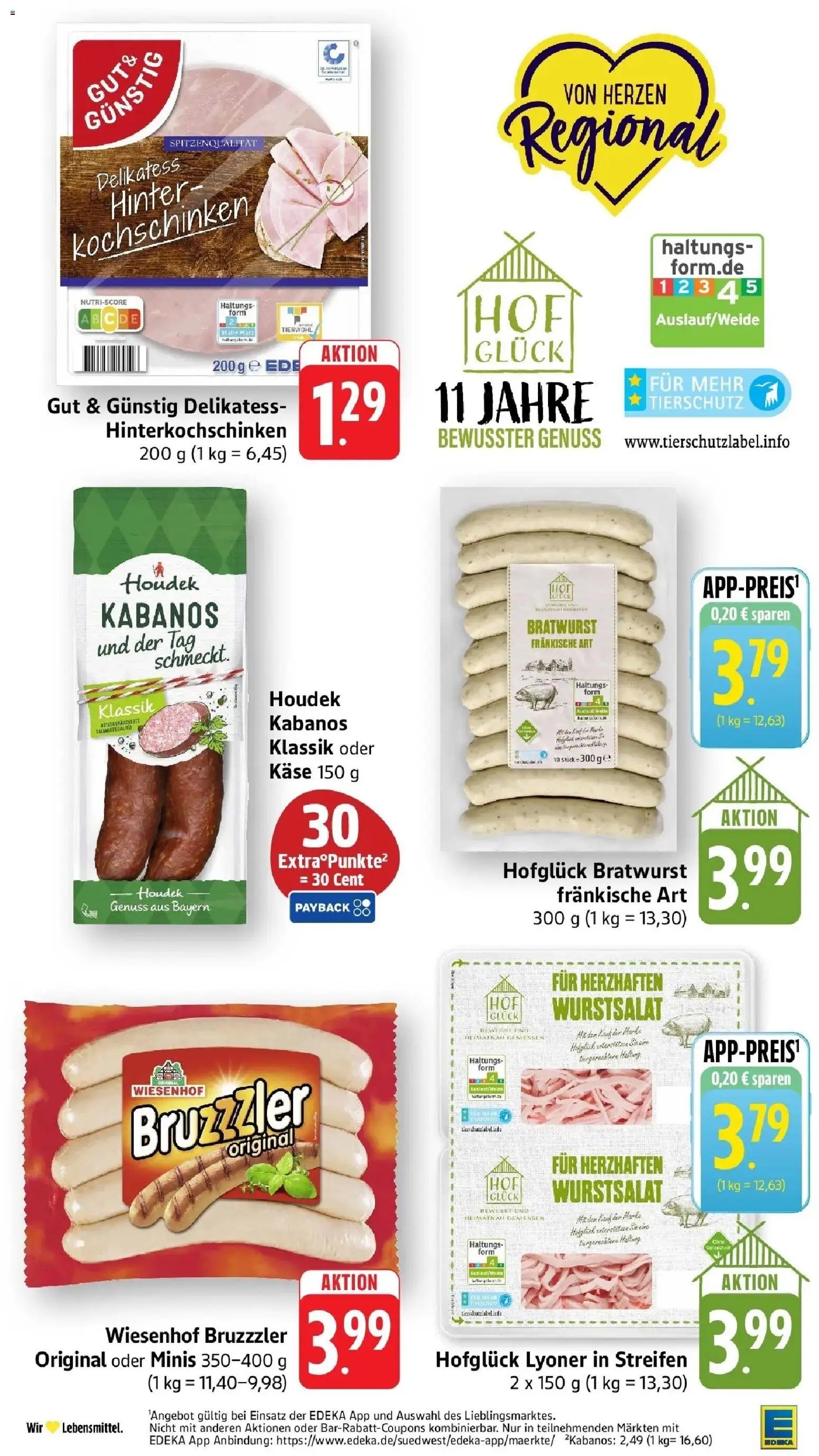 Edeka prospekt Nonnenhorn / Bodensee	