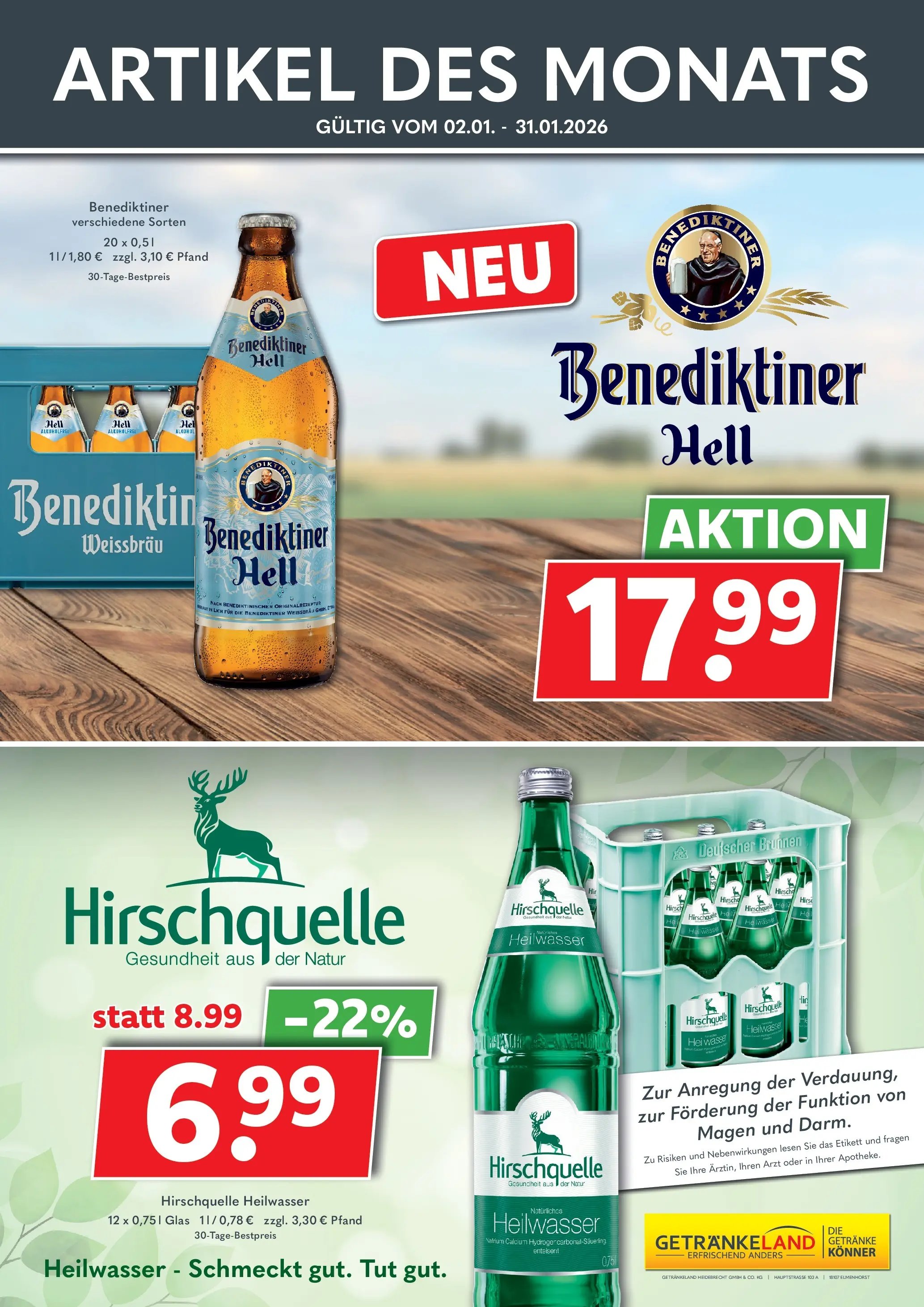 Getränkeland - Getränkeland: Getränkeangebote