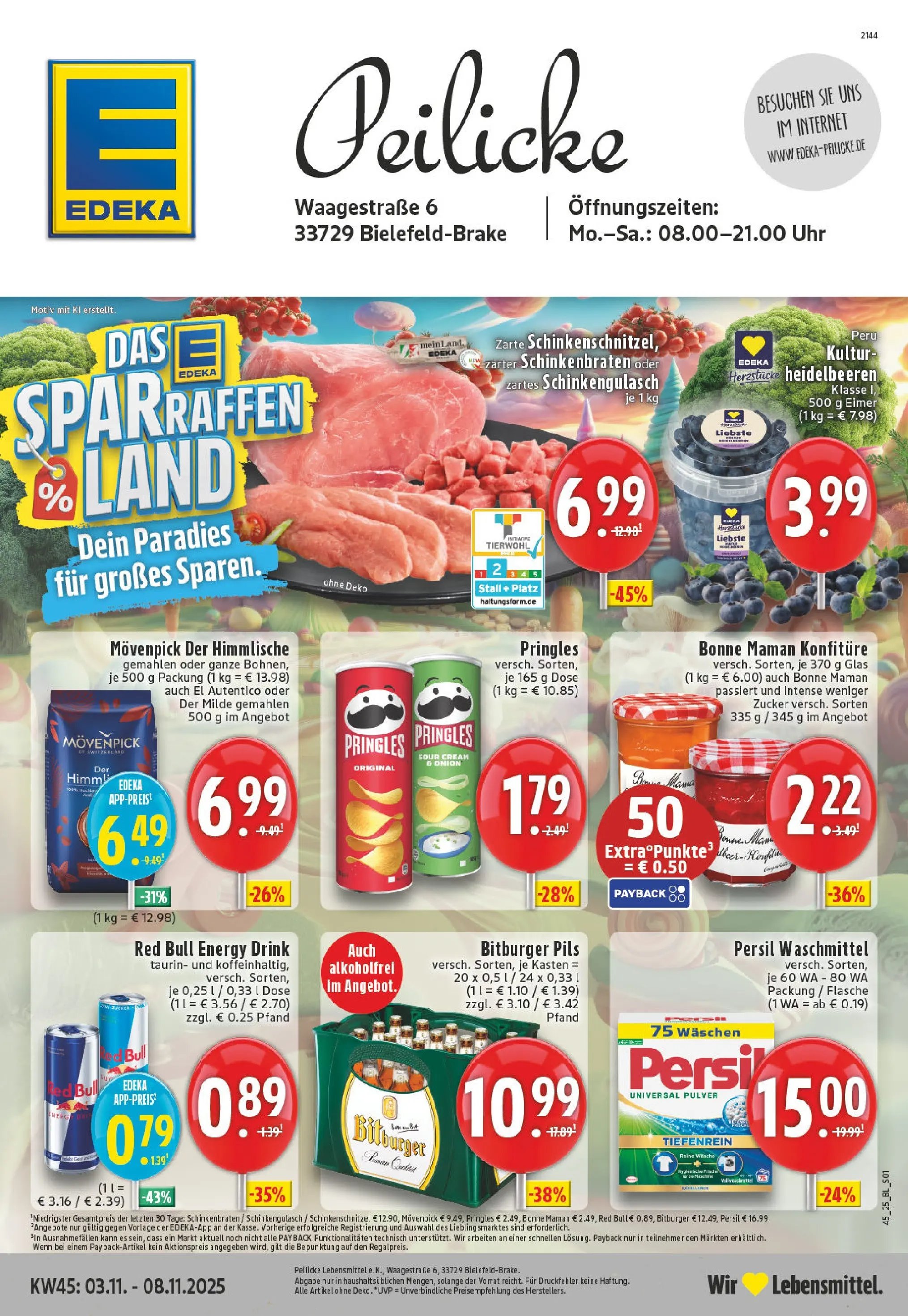 Edeka prospekt Bielefeld-Brake	
