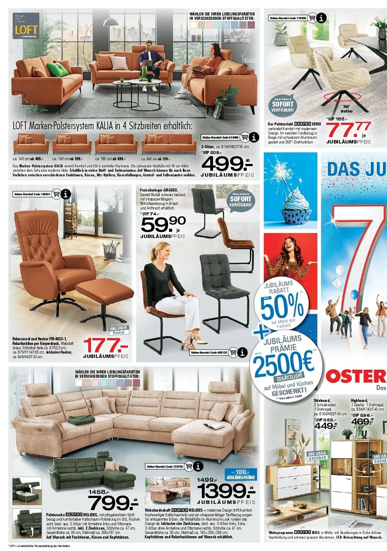 Ostermann - Möbel Ostermann: Neue Möbel wirken Wunder.