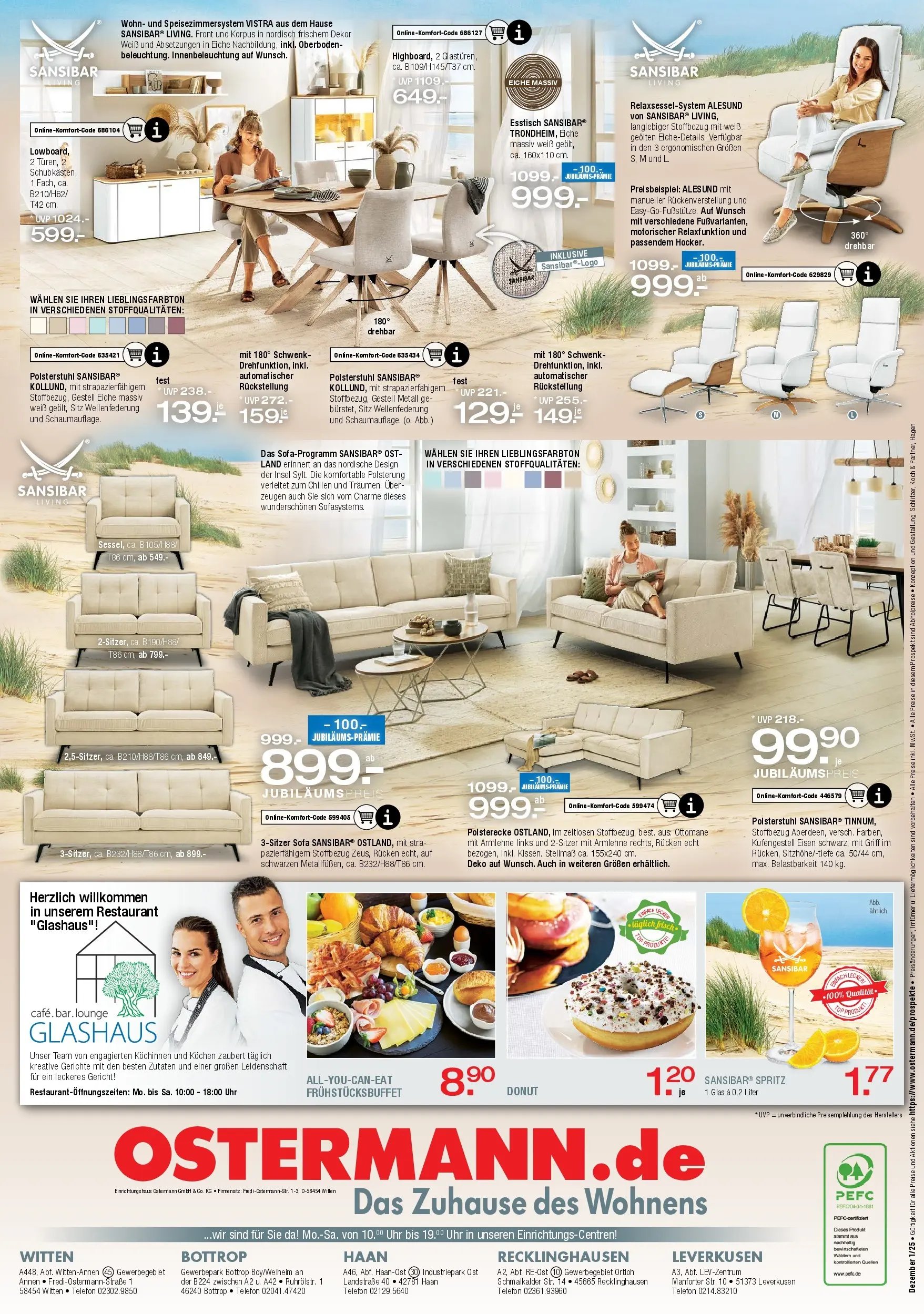 Ostermann - Möbel Ostermann: Neue Möbel wirken Wunder.