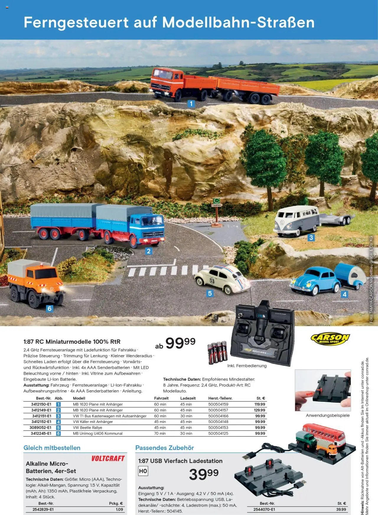 Conrad  Modellbahn Katalog
