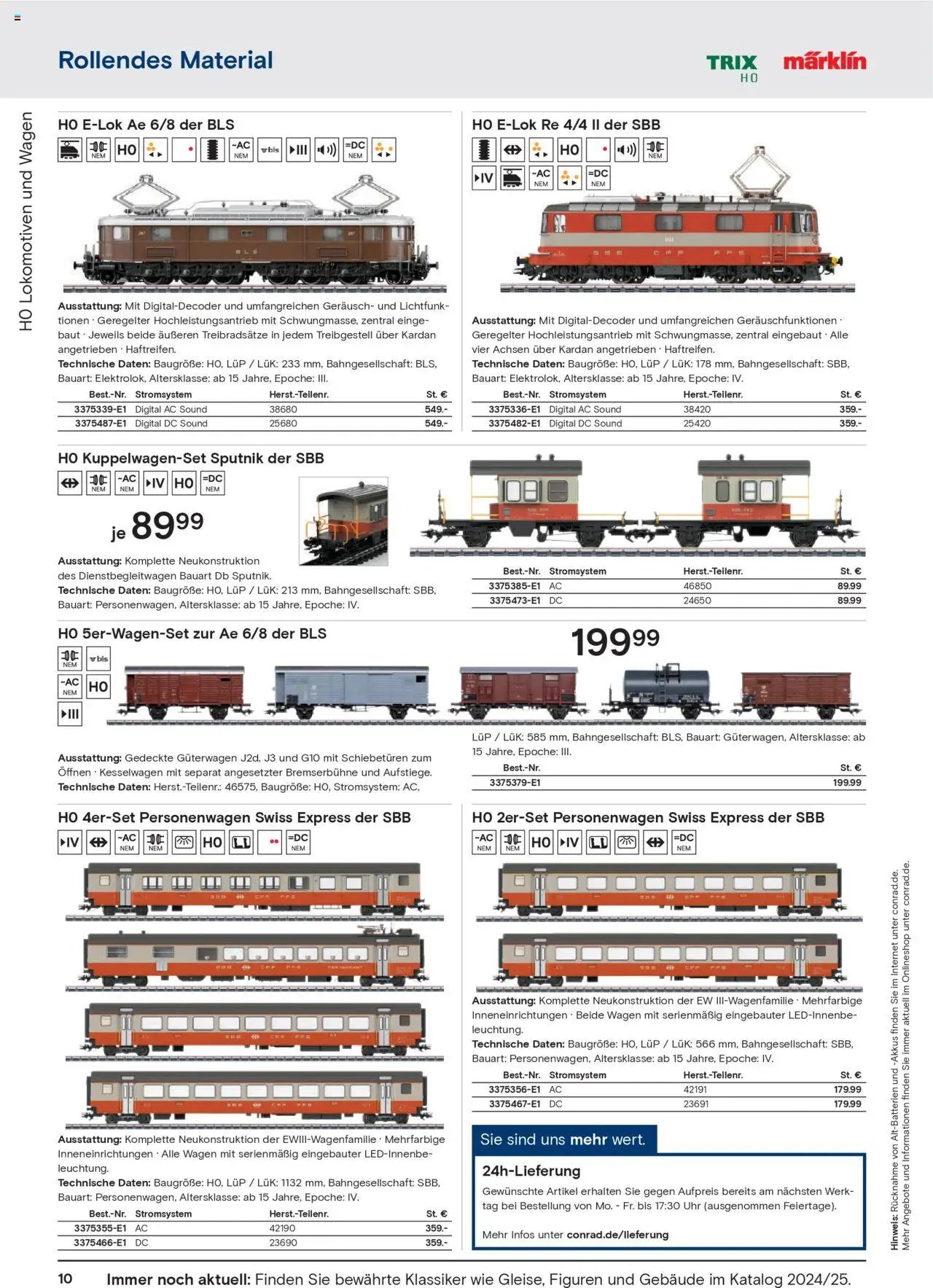 Conrad  Modellbahn Katalog (2025-08-25 - 2025-12-31)