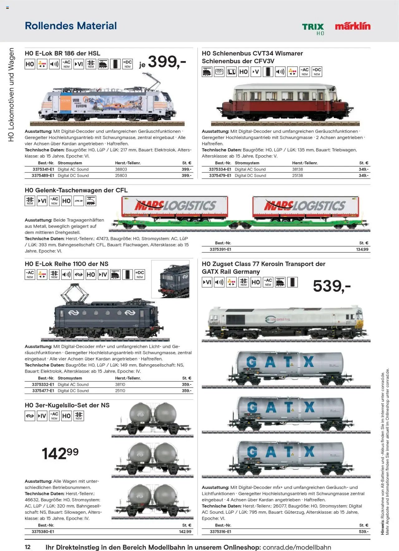 Conrad  Modellbahn Katalog (2025-08-25 - 2025-12-31)