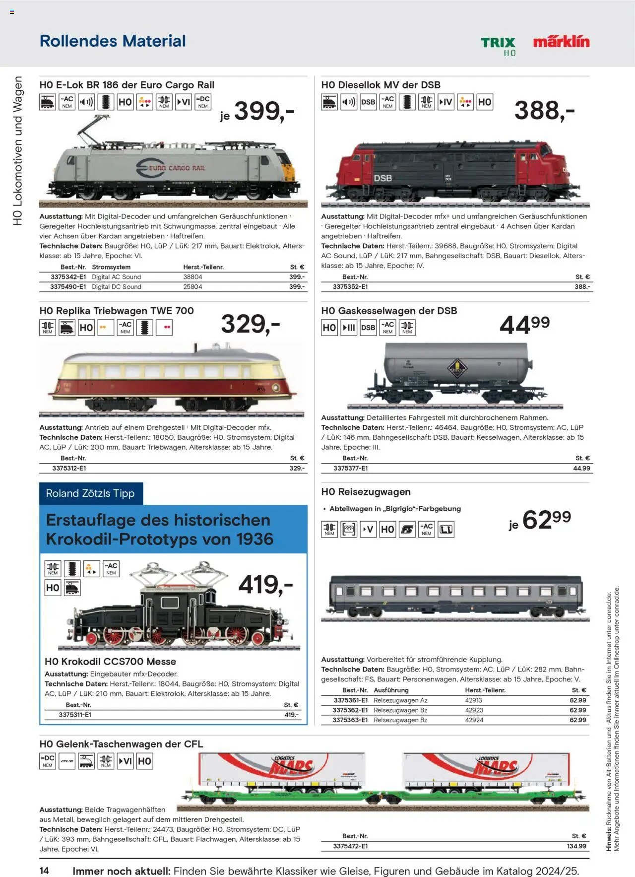 Conrad  Modellbahn Katalog (2025-08-25 - 2025-12-31)