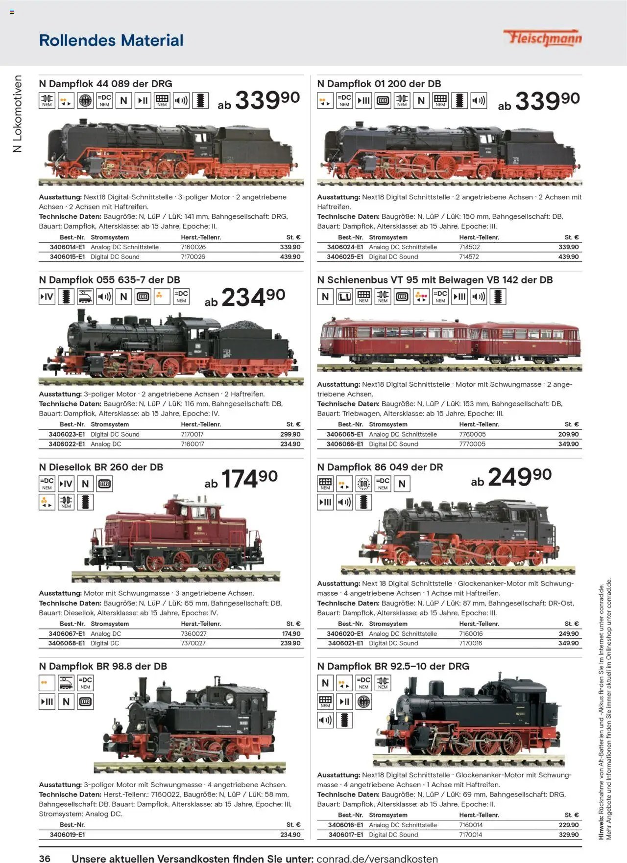 Conrad  Modellbahn Katalog (2025-08-25 - 2025-12-31)