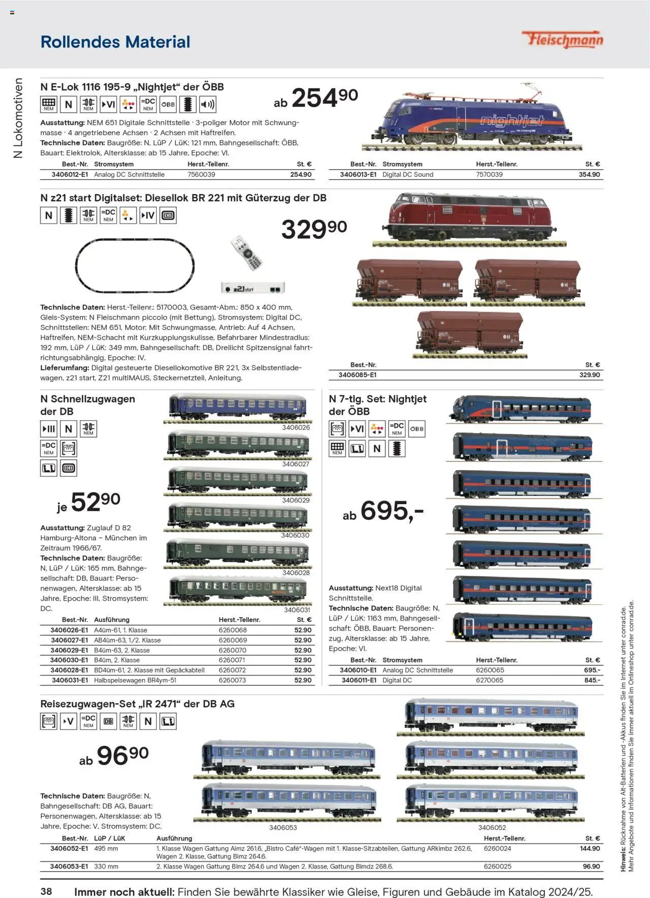 Conrad  Modellbahn Katalog (2025-08-25 - 2025-12-31)