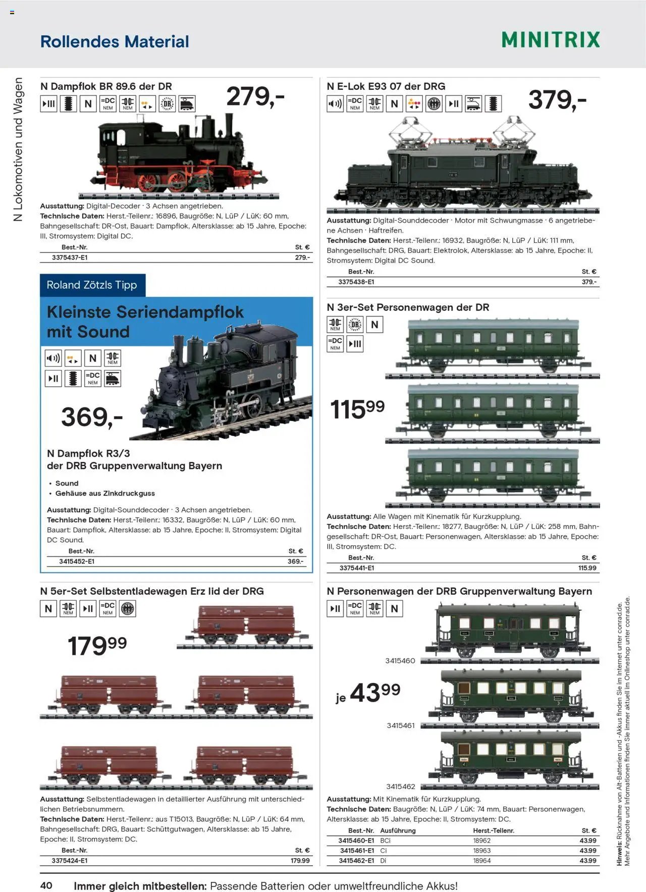Conrad  Modellbahn Katalog (2025-08-25 - 2025-12-31)