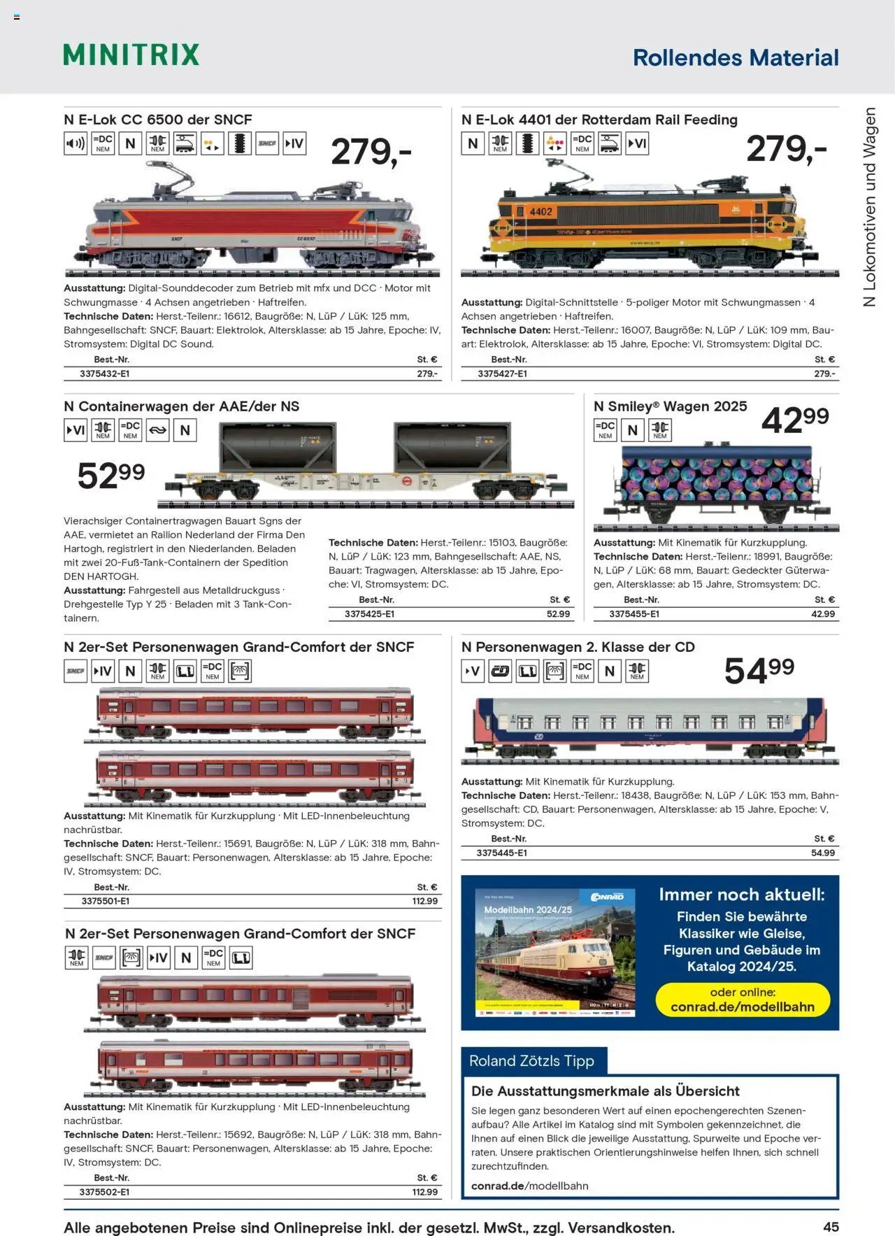 Conrad  Modellbahn Katalog (2025-08-25 - 2025-12-31)