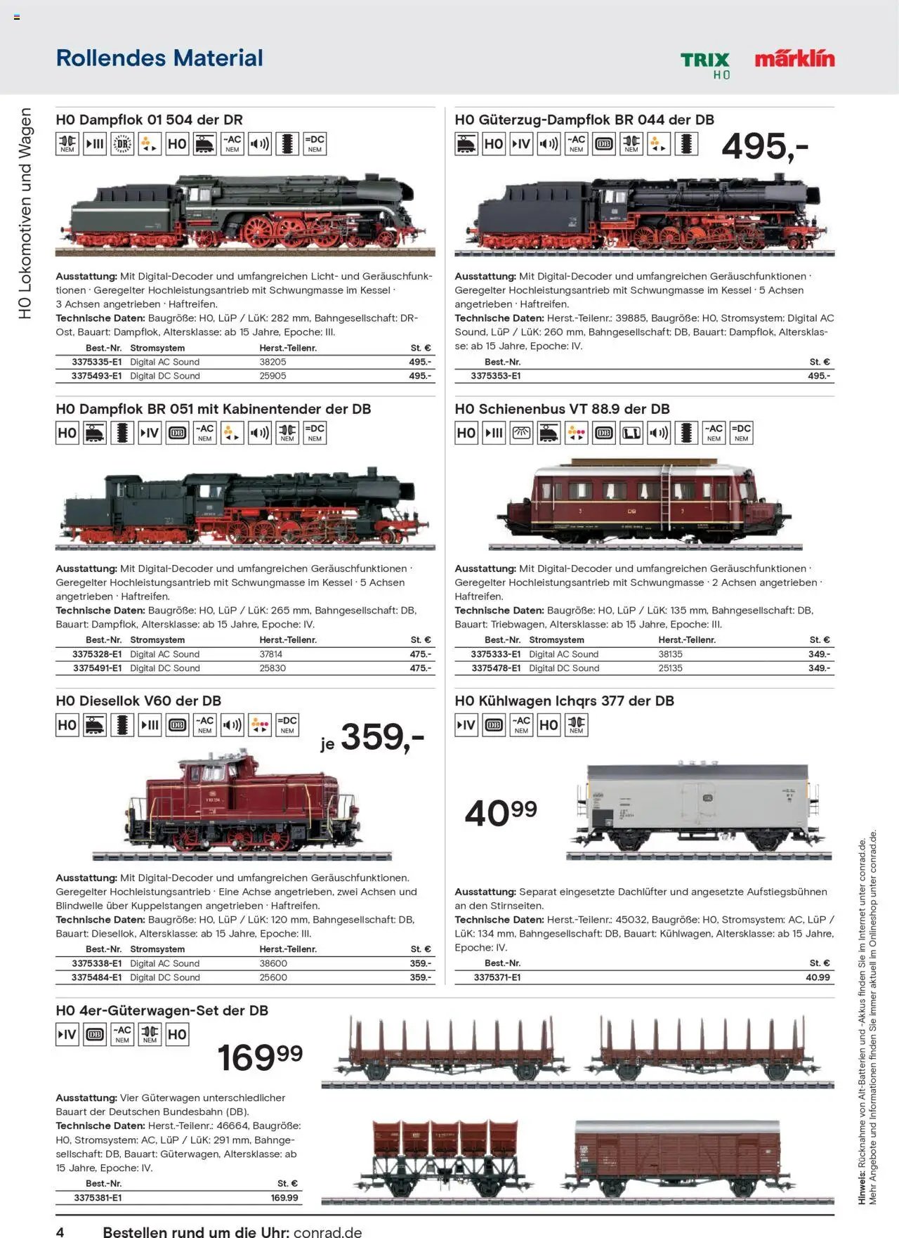 Conrad  Modellbahn Katalog (2025-08-25 - 2025-12-31)