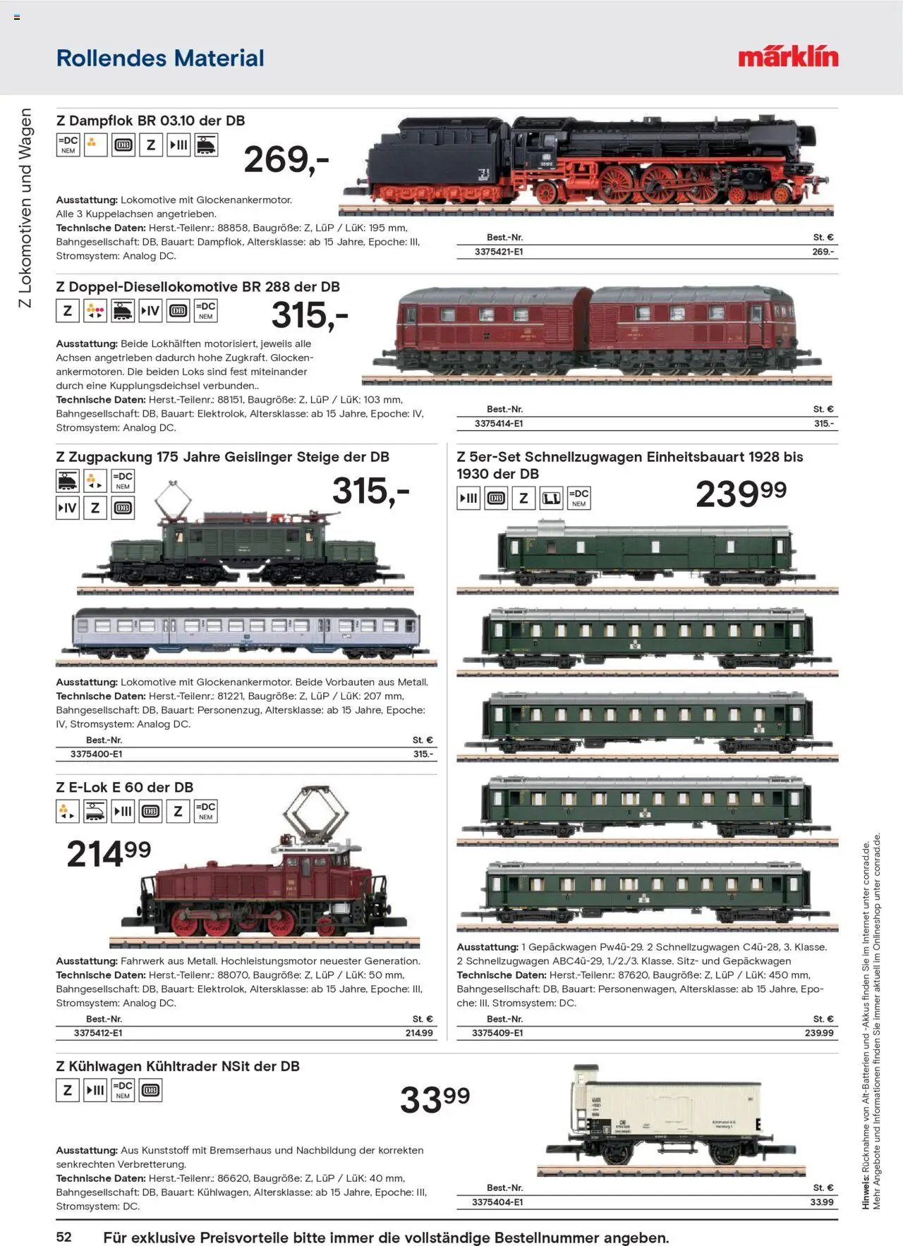 Conrad  Modellbahn Katalog (2025-08-25 - 2025-12-31)