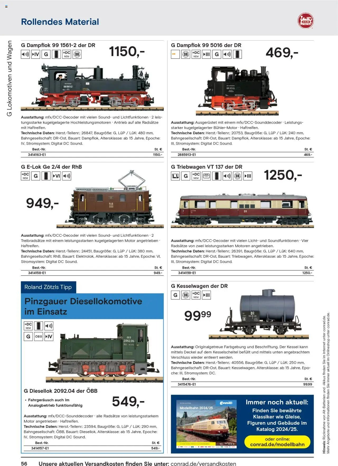 Conrad  Modellbahn Katalog (2025-08-25 - 2025-12-31)