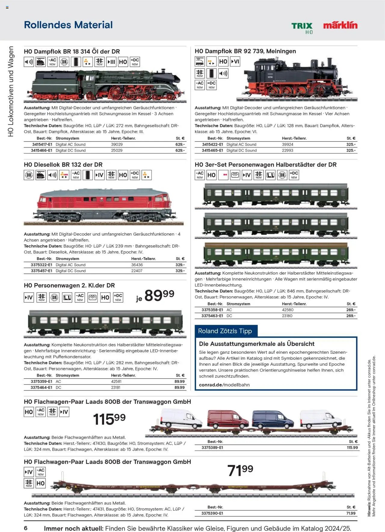 Conrad  Modellbahn Katalog (2025-08-25 - 2025-12-31)