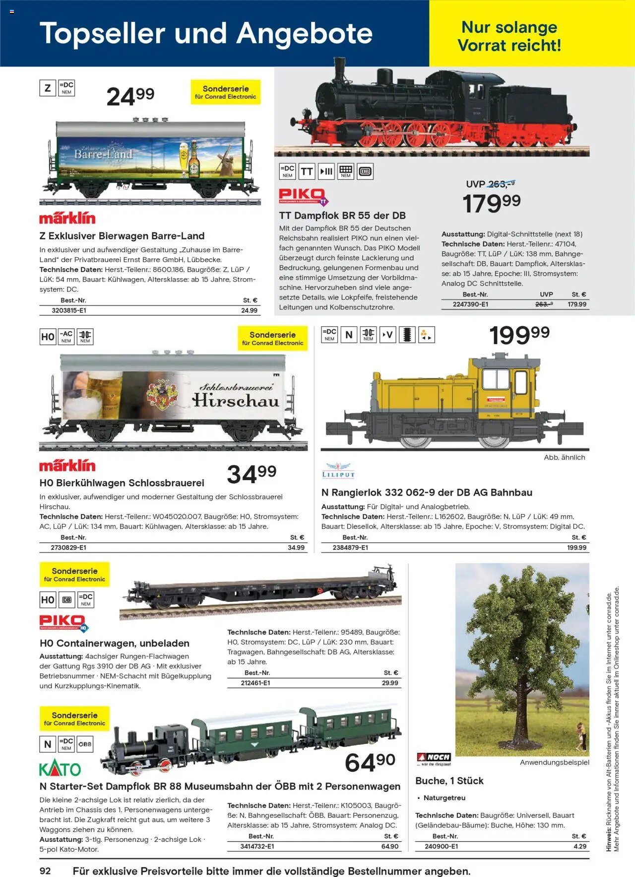 Conrad  Modellbahn Katalog (2025-08-25 - 2025-12-31)