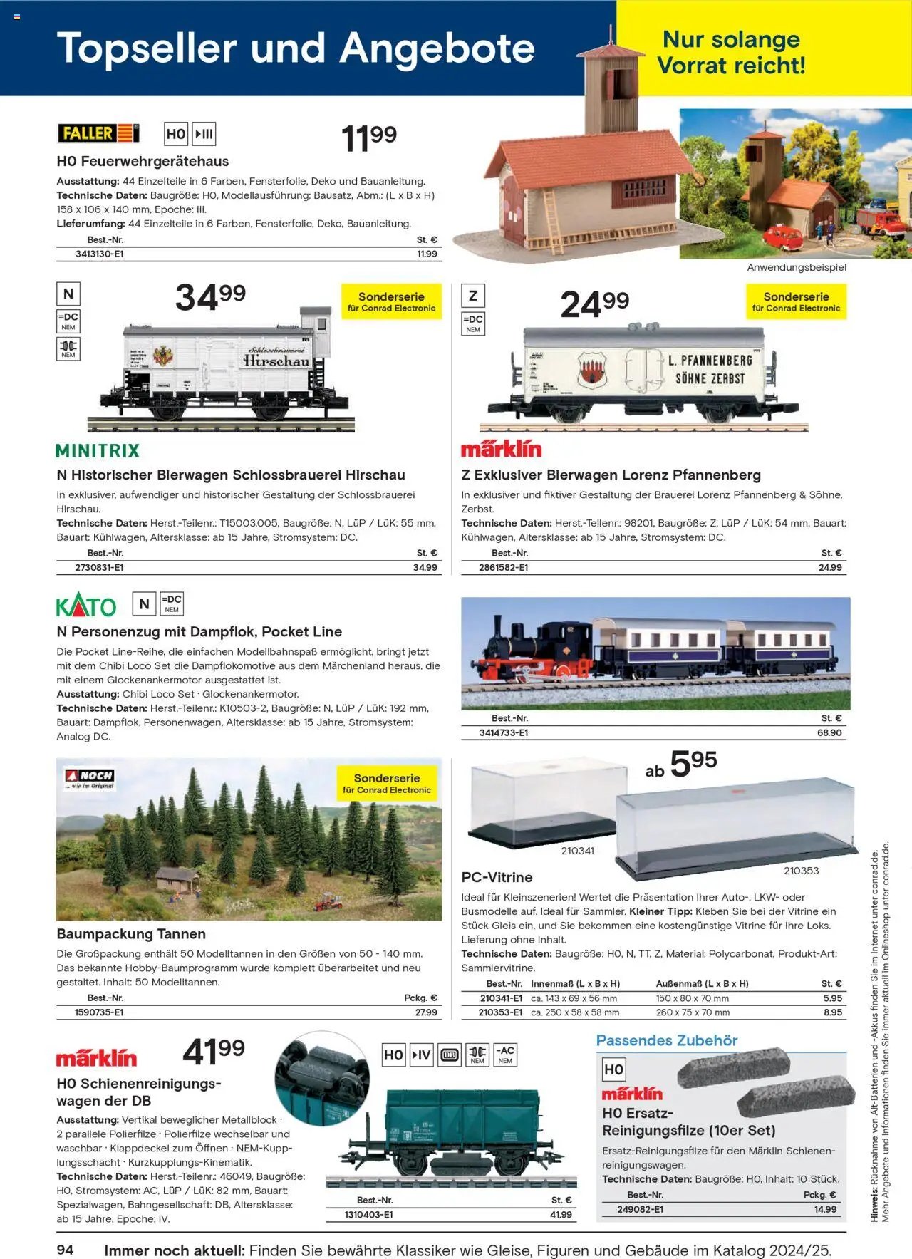 Conrad  Modellbahn Katalog (2025-08-25 - 2025-12-31)