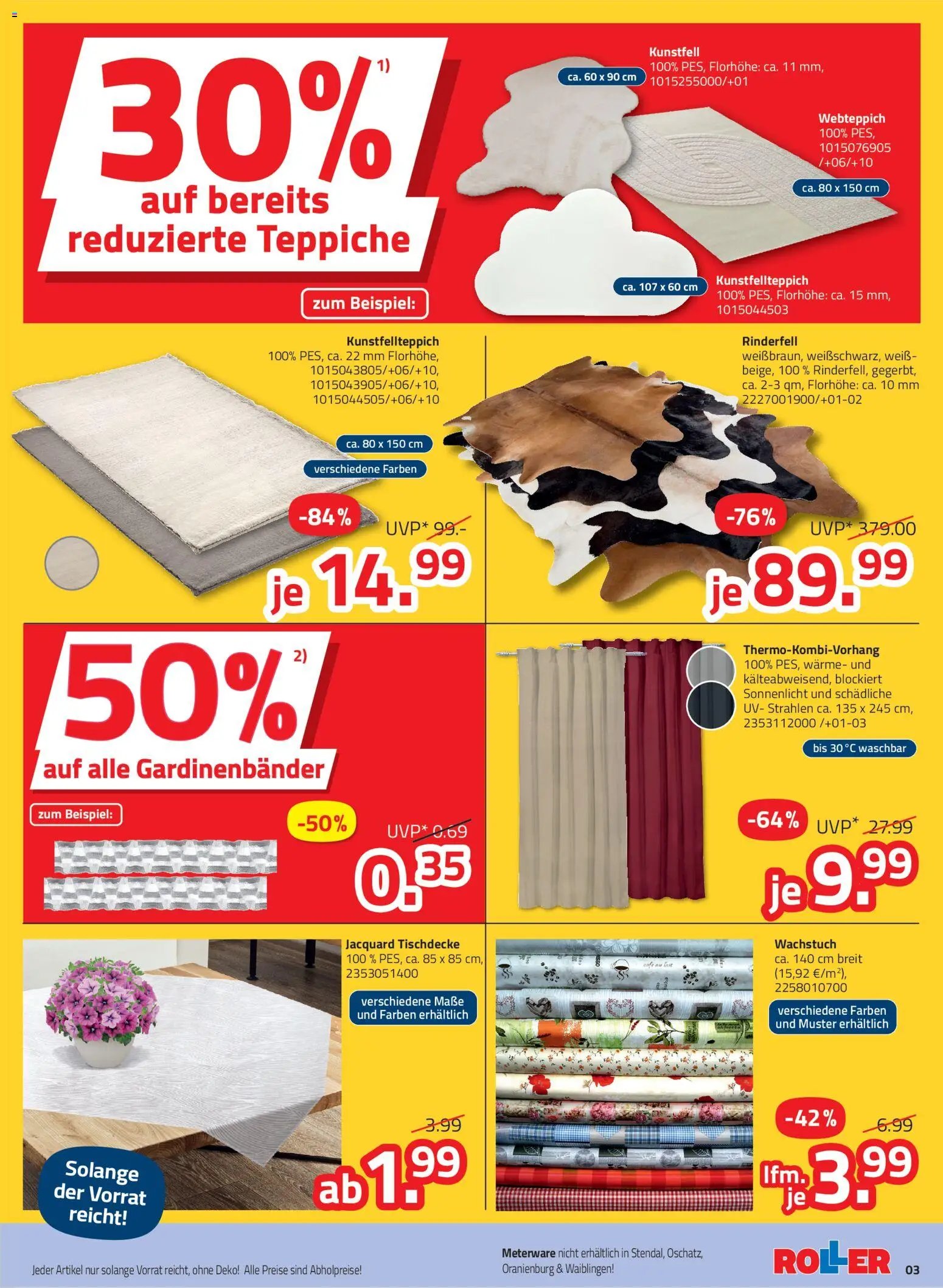 Roller Wohnaccessoires & Haushaltswaren