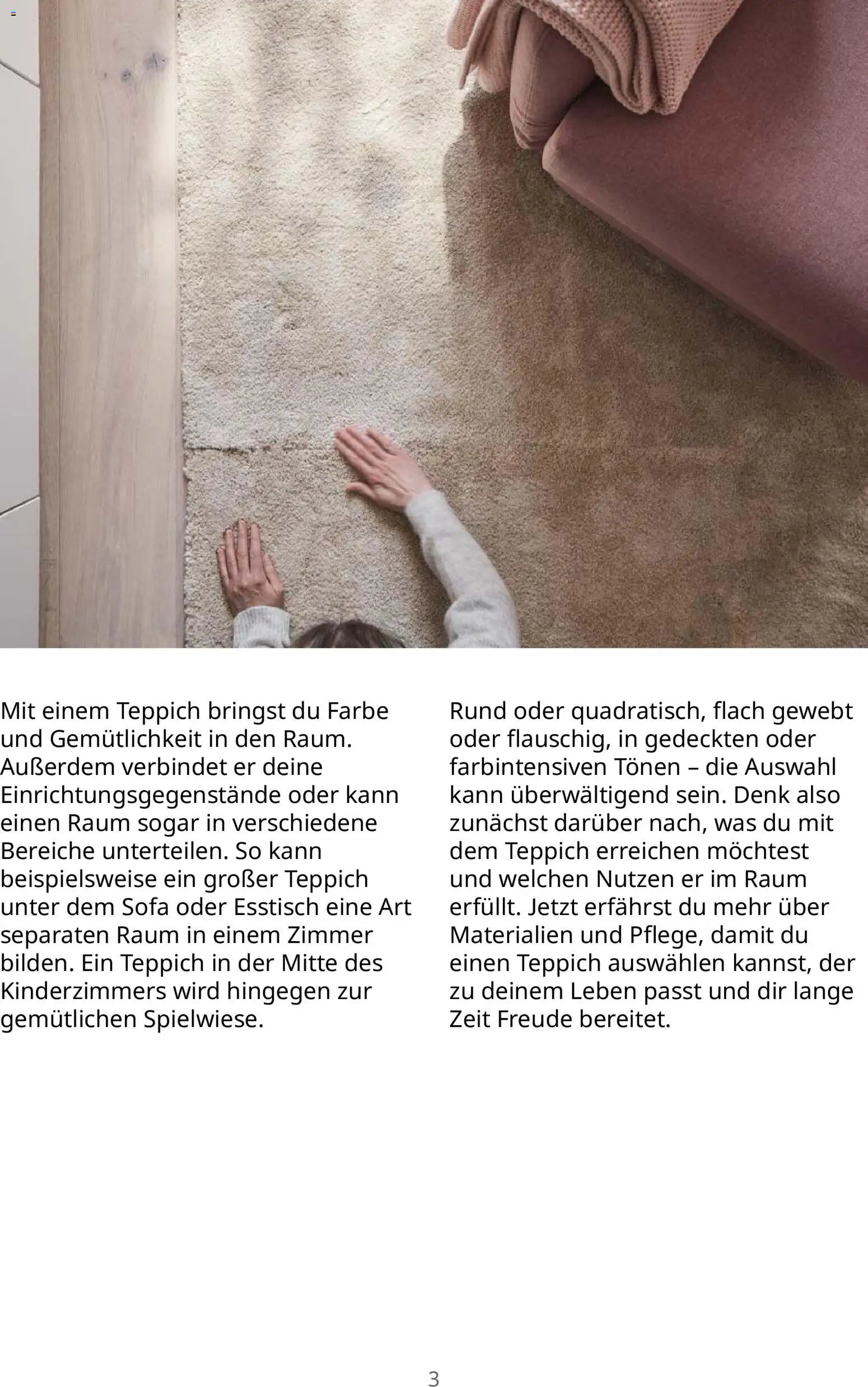 Ikea Teppichlösungen