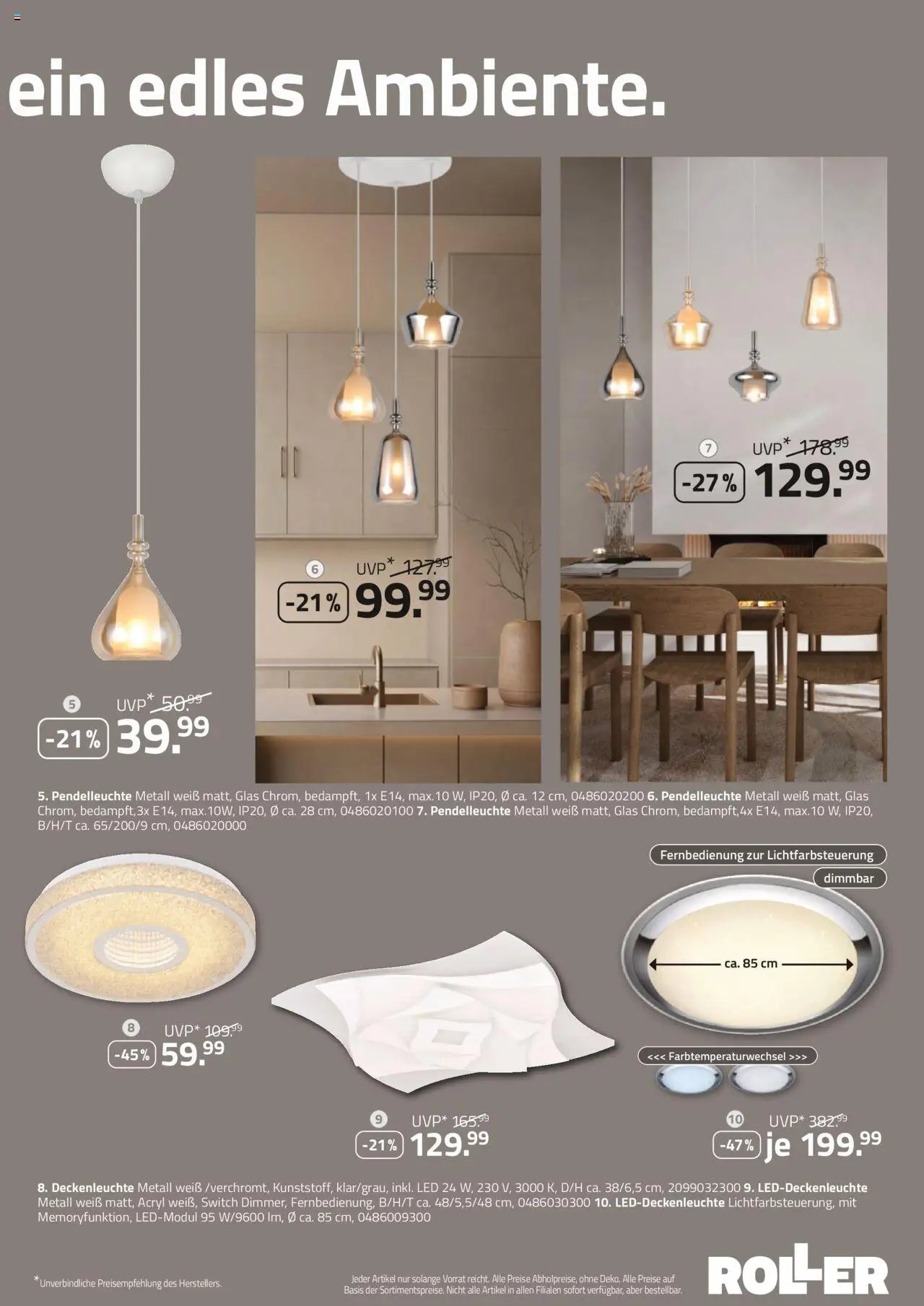 Roller  Leuchtenmagazin 2025 (2025-09-28 - 2026-01-31)