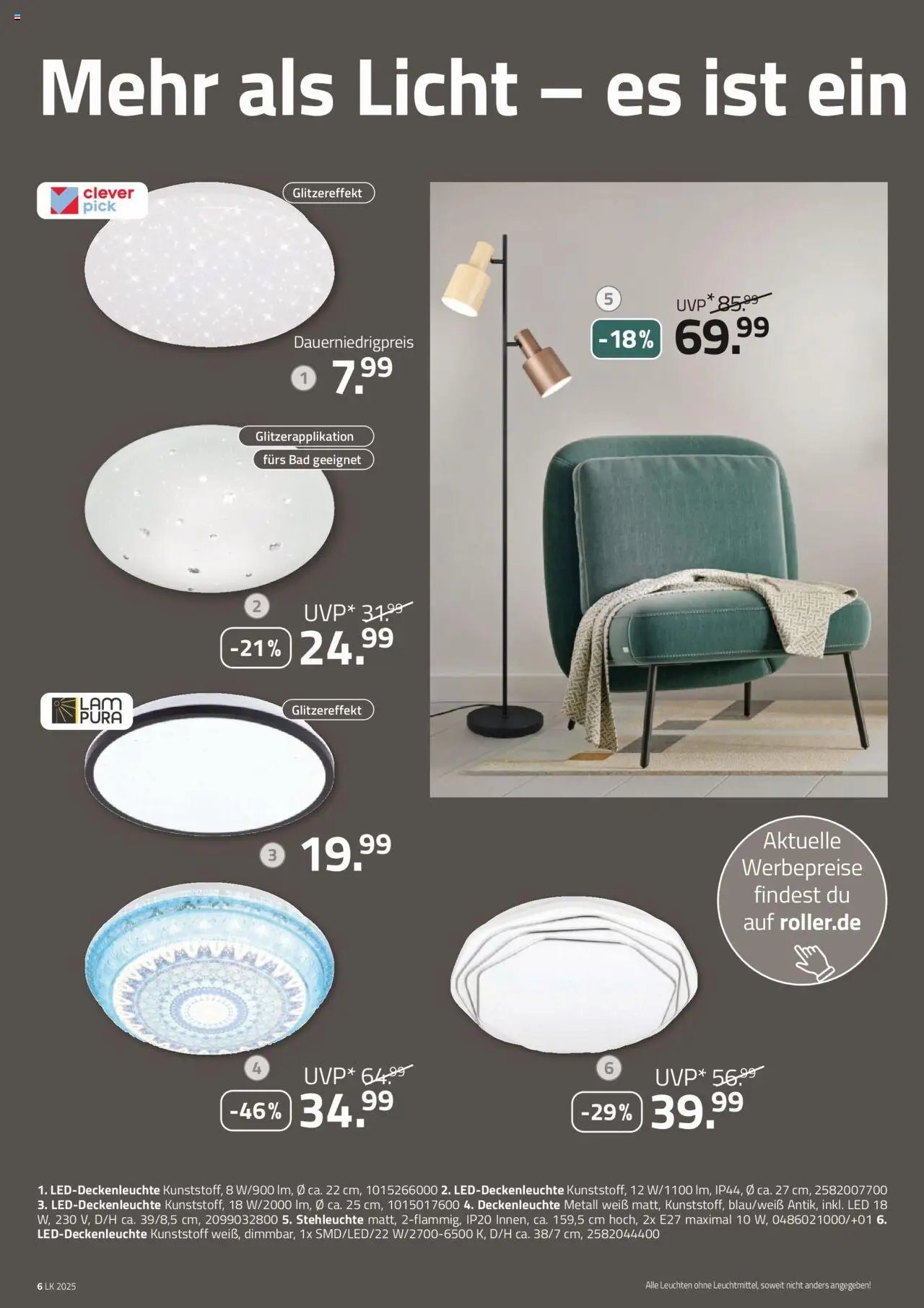 Roller  Leuchtenmagazin 2025 (2025-09-28 - 2026-01-31)