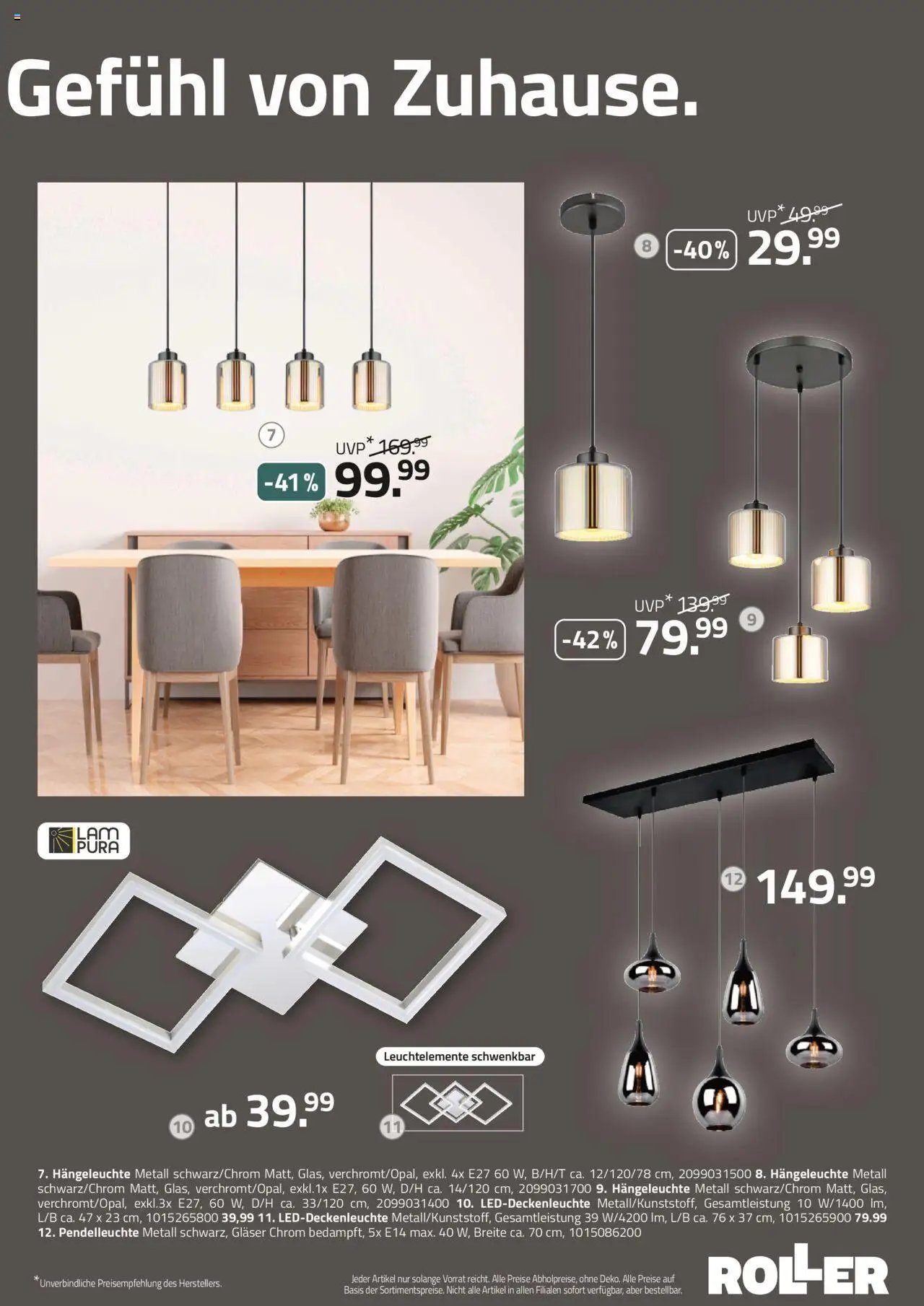 Roller  Leuchtenmagazin 2025 (2025-09-28 - 2026-01-31)