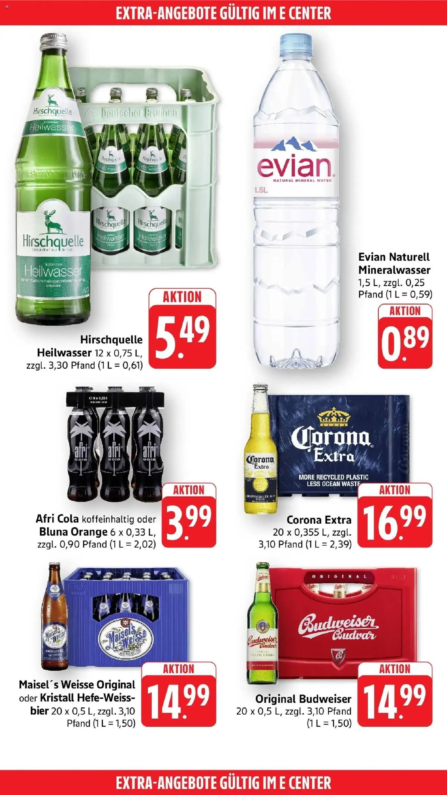 E center - E center: Wochenangebote