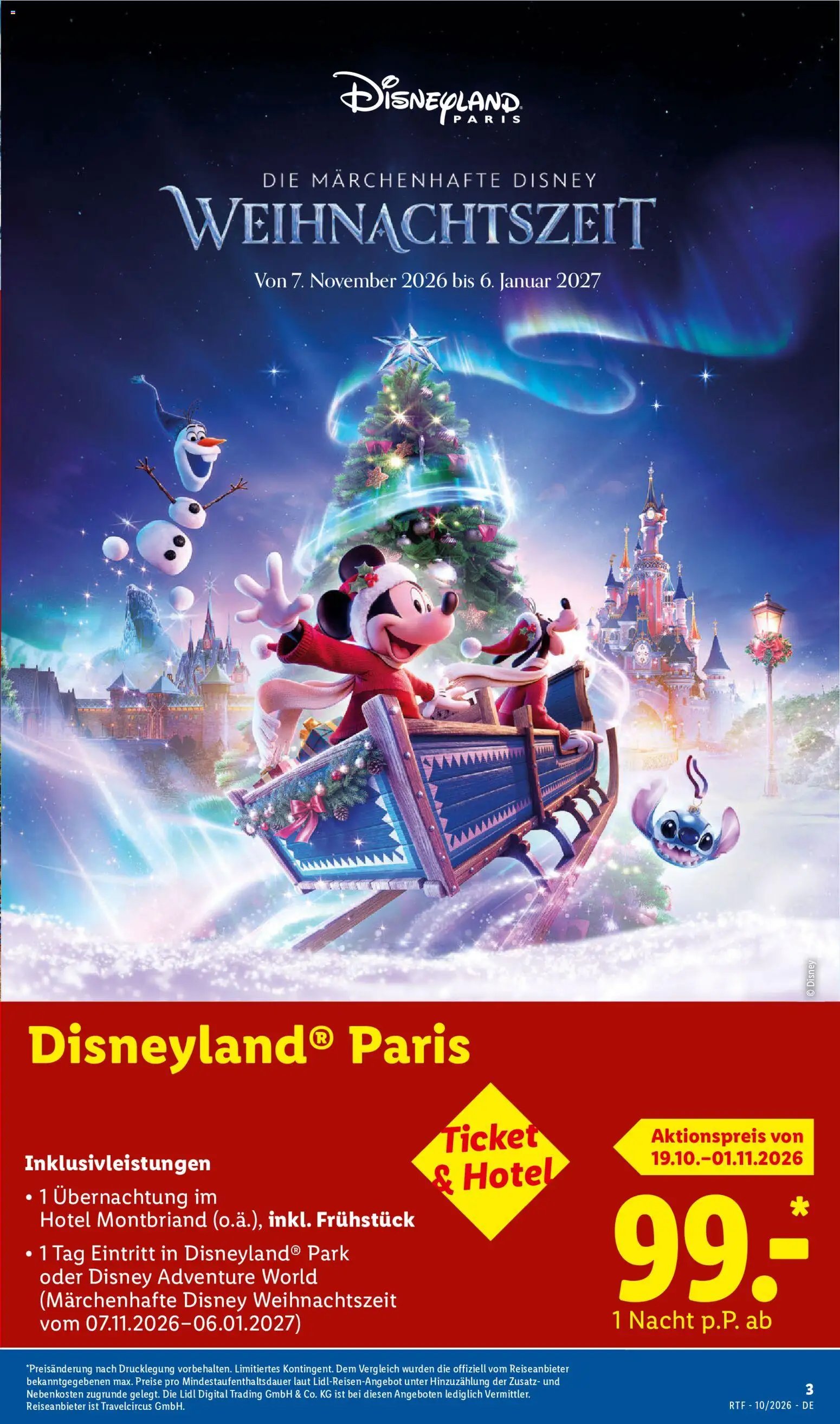Lidl Reisen Oktober/November Reise-Highlights