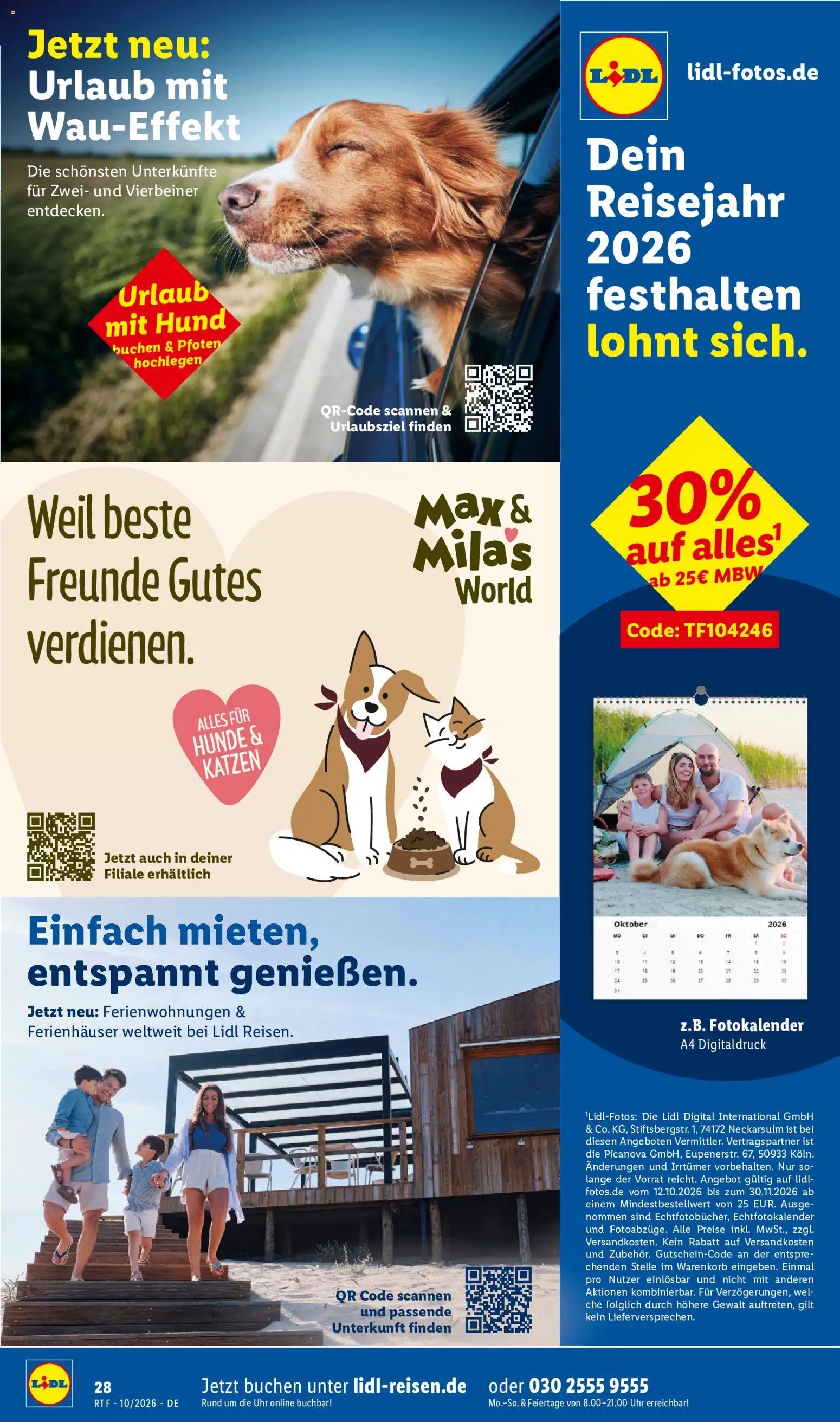 Lidl Reisen Oktober/November Reise-Highlights