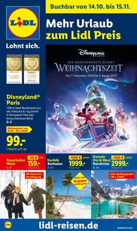 Lidl Reisen Oktober/November Reise-Highlights