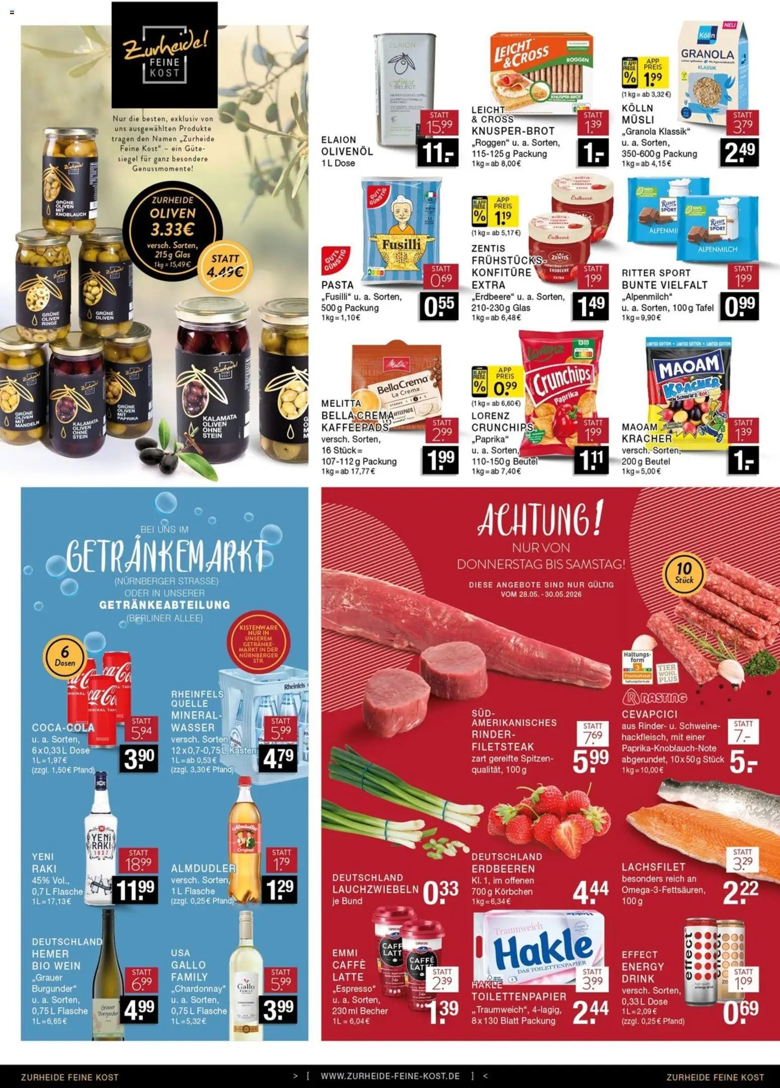 Edeka Zurheide Prospekt (2026-05-26 - 2026-05-30)