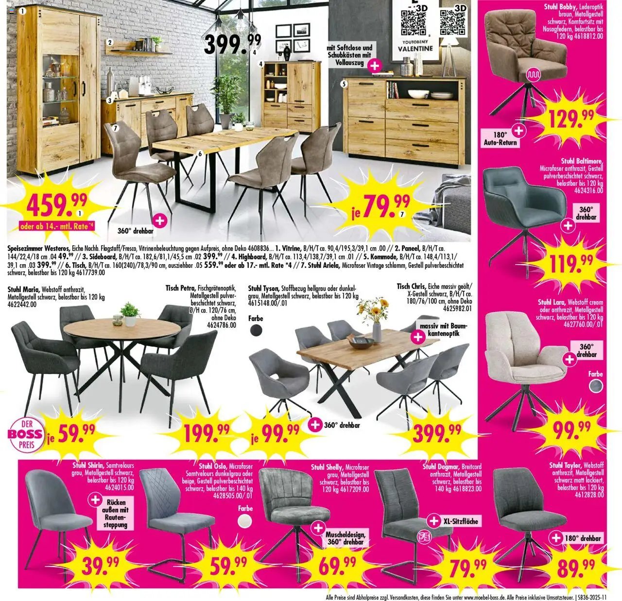 SB Möbel Boss Prospekt Bobbau	 (2025-08-30 - 2025-09-05) | 11