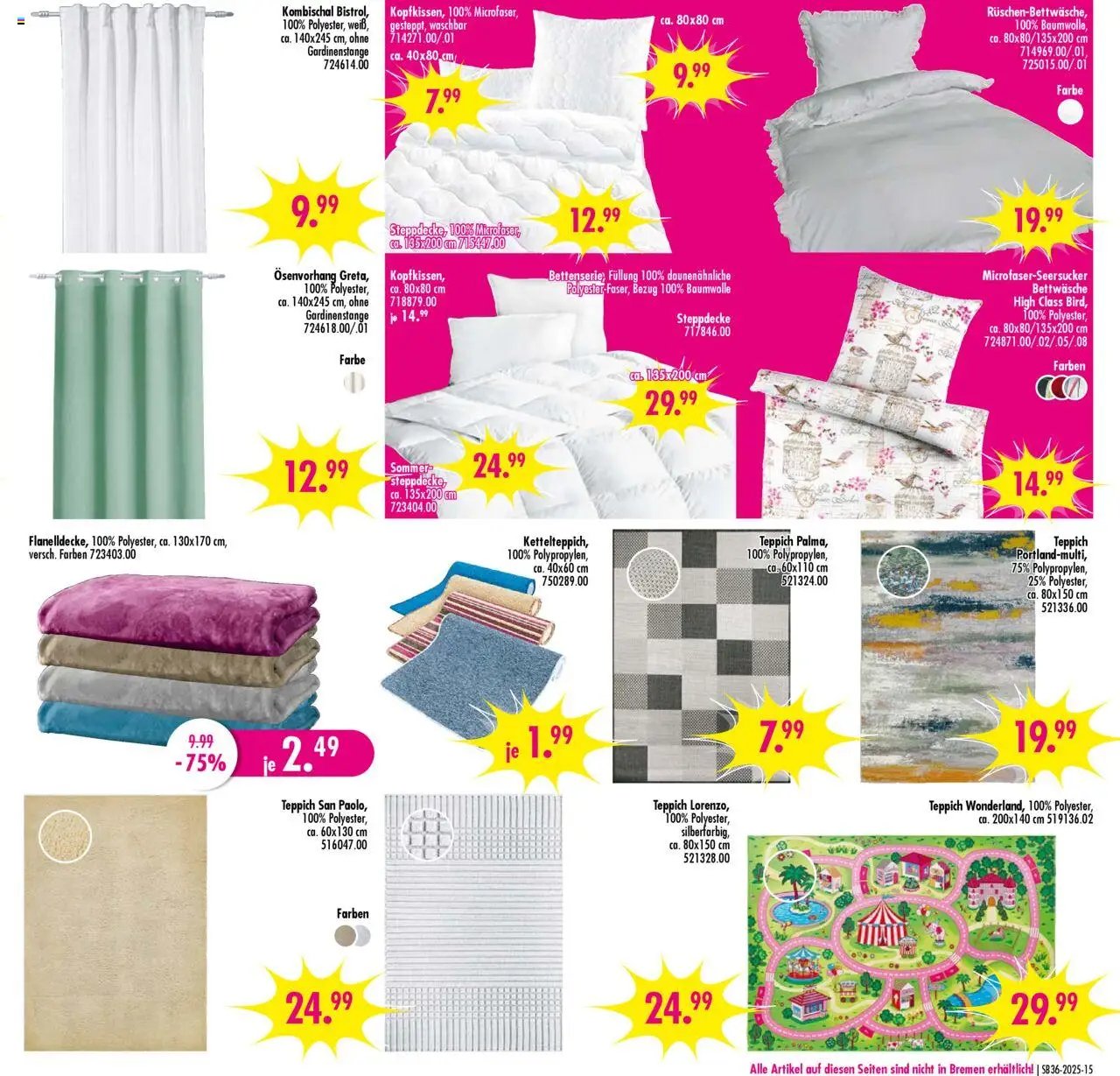 SB Möbel Boss Prospekt Bobbau	 (2025-08-30 - 2025-09-05) | 15