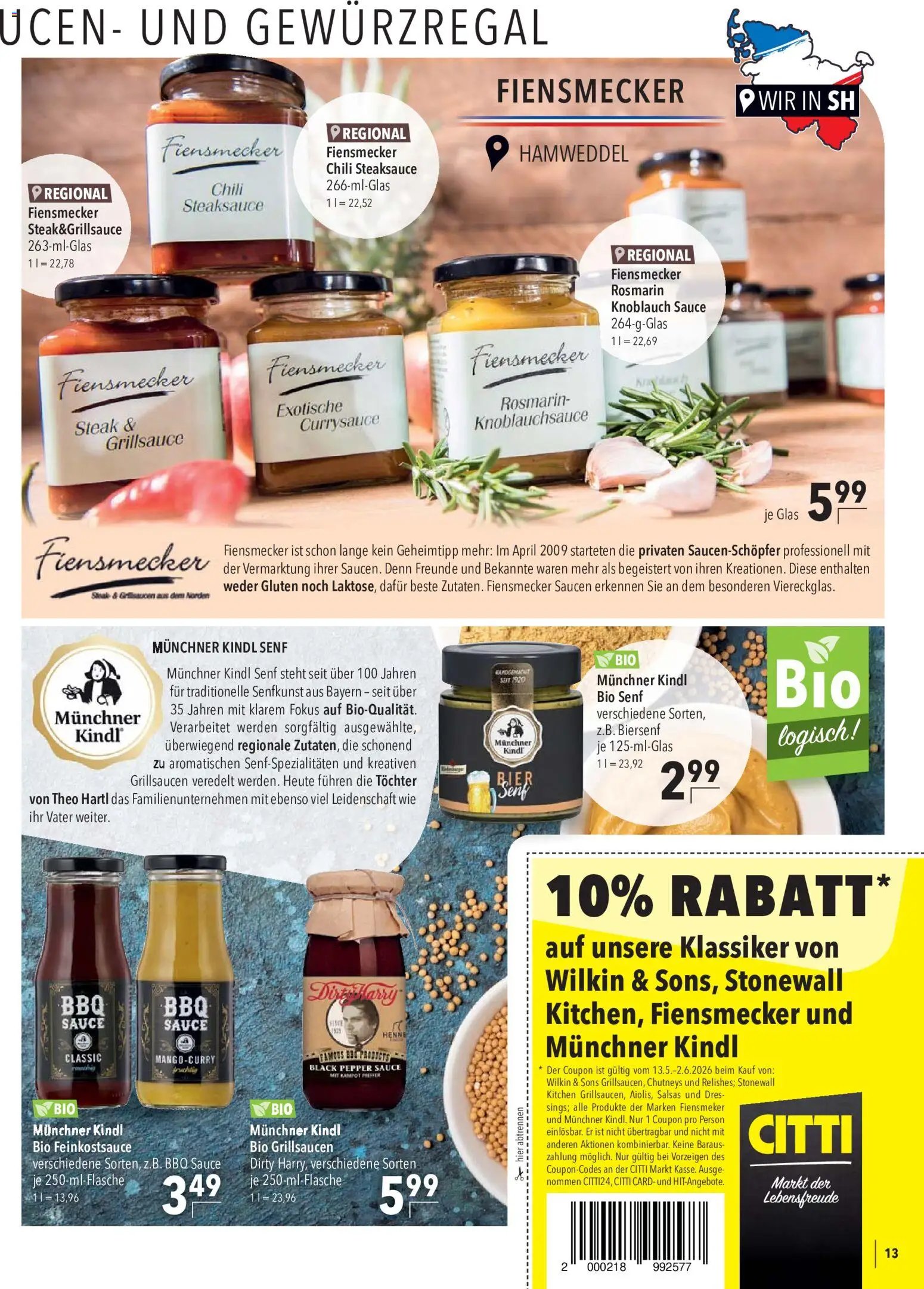 CITTI Markt Grillsaucen- und Gewürz-Guide