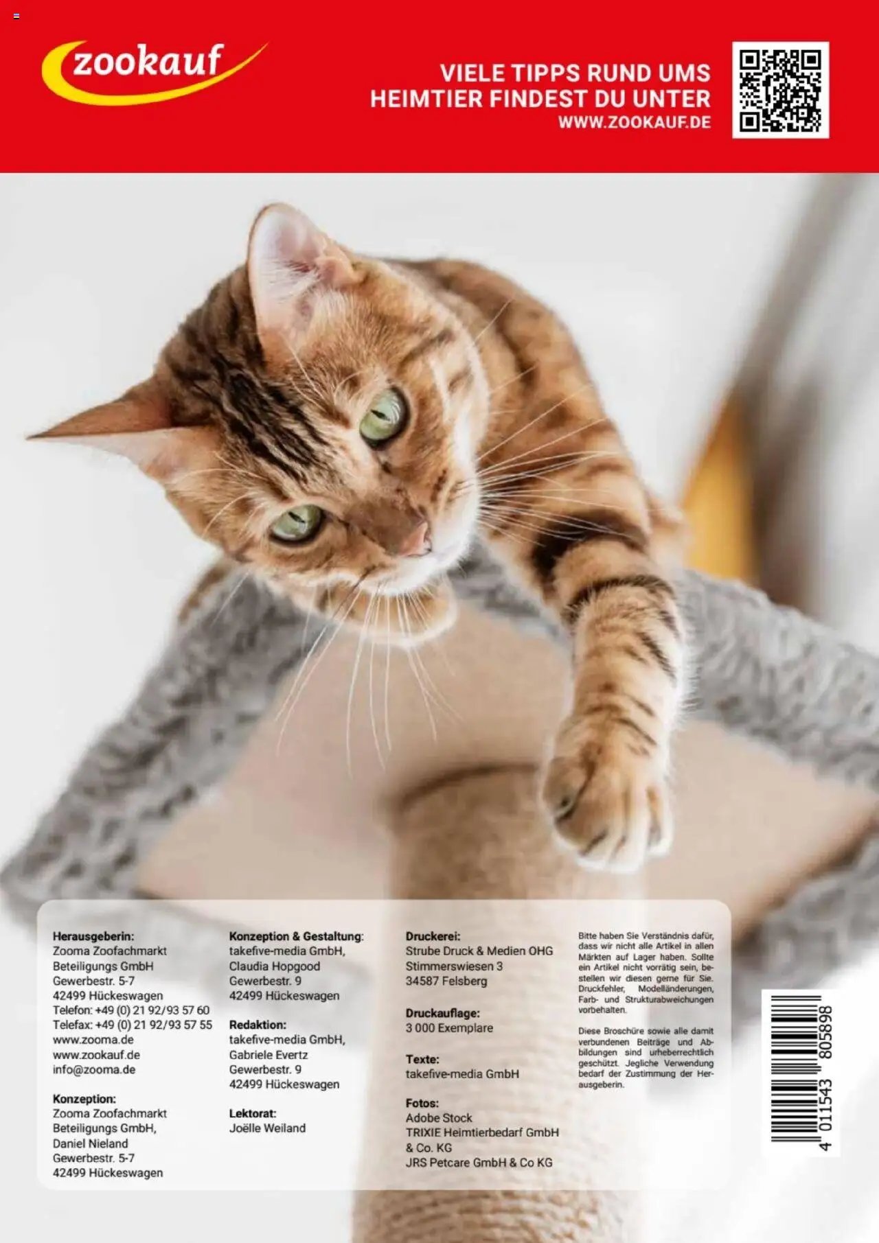 zookauf Themenkatalog Katze