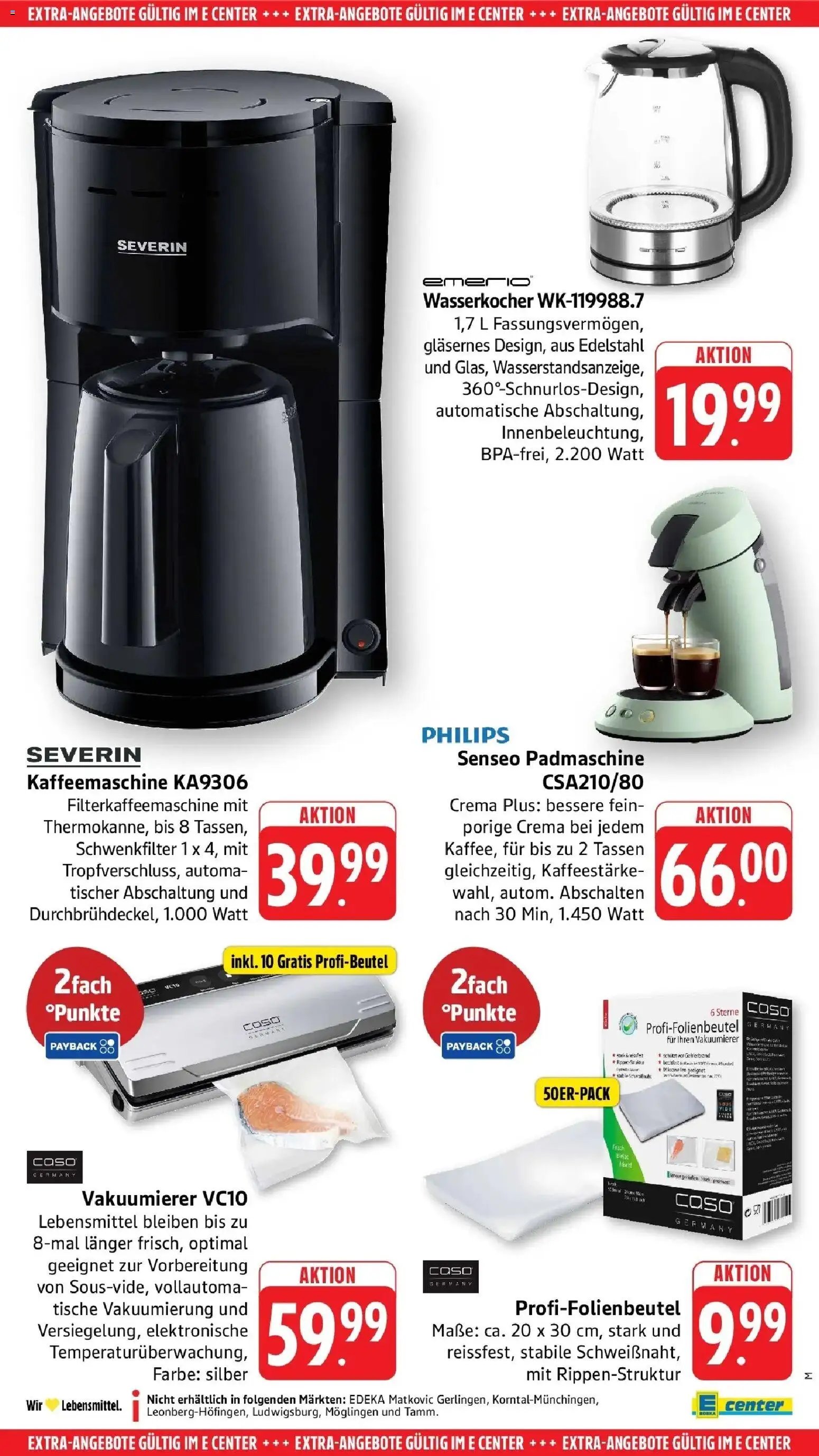 E center Prospekt Ditzingen	