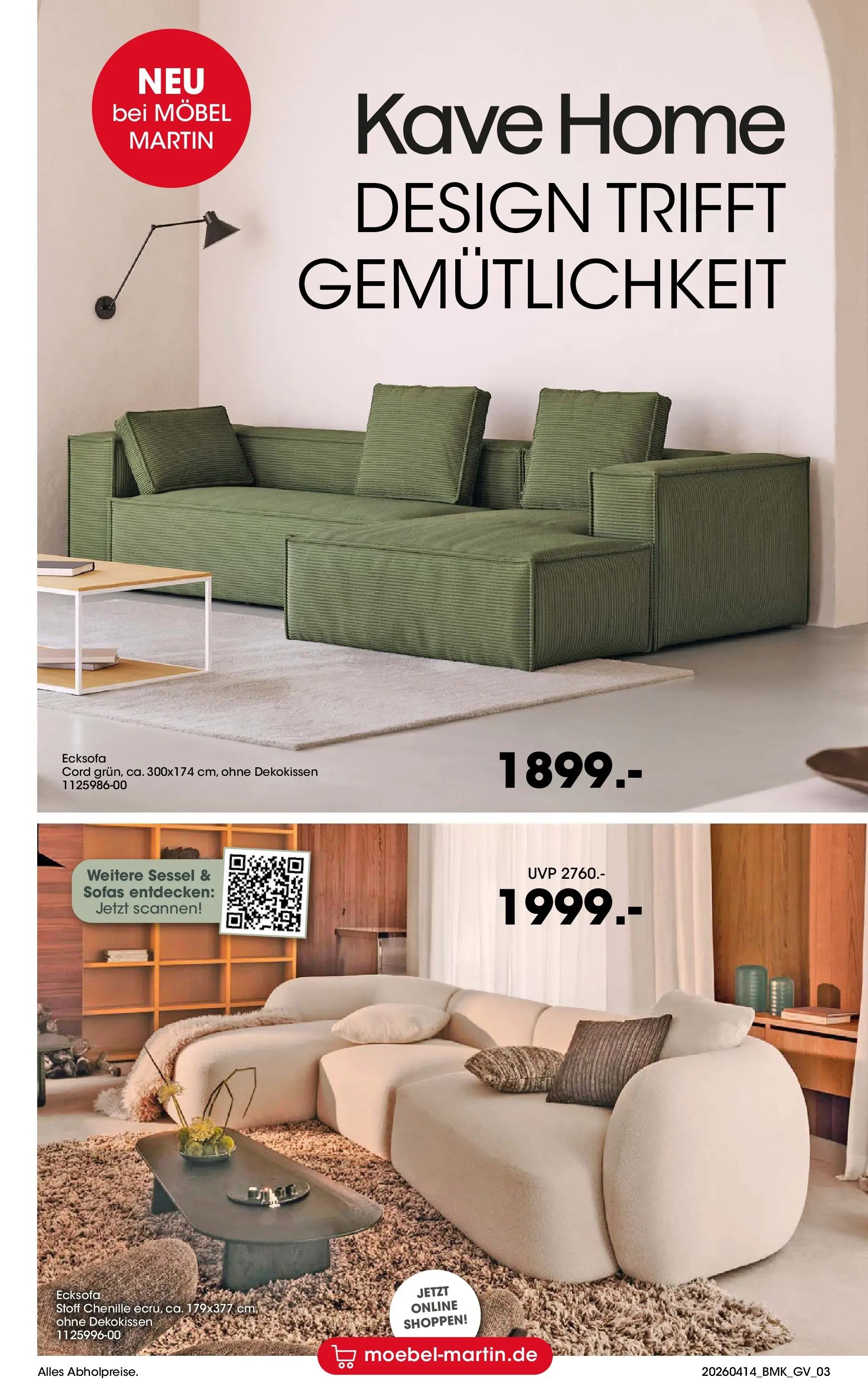 Möbel Martin April Highlights