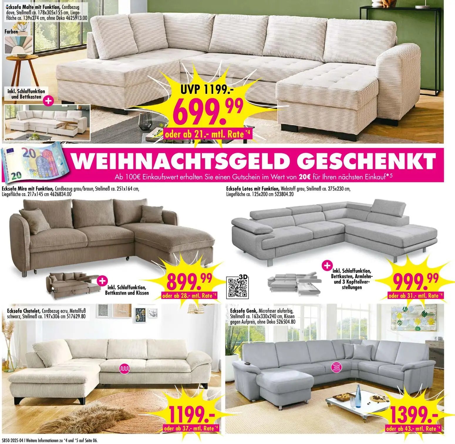 SB Möbel Boss Prospekt Berlin-Spandau	 (2025-12-06 - 2025-12-12)